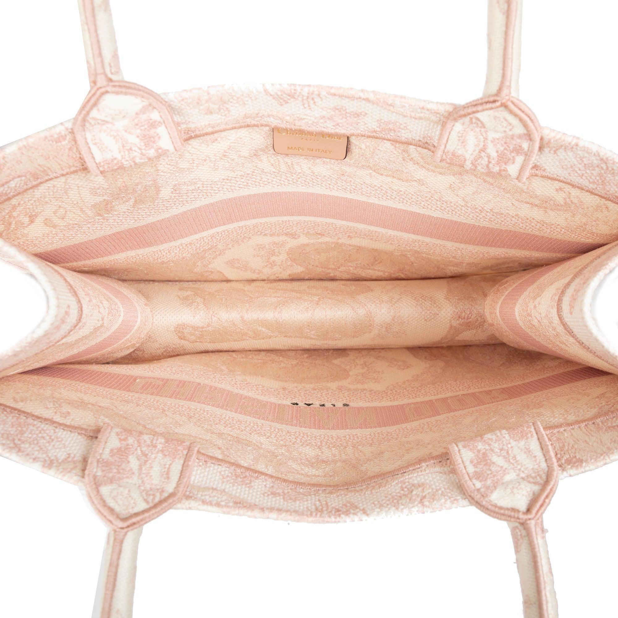 Christian Dior 2021 Medium Toile de Jouy Reverse Book Tote