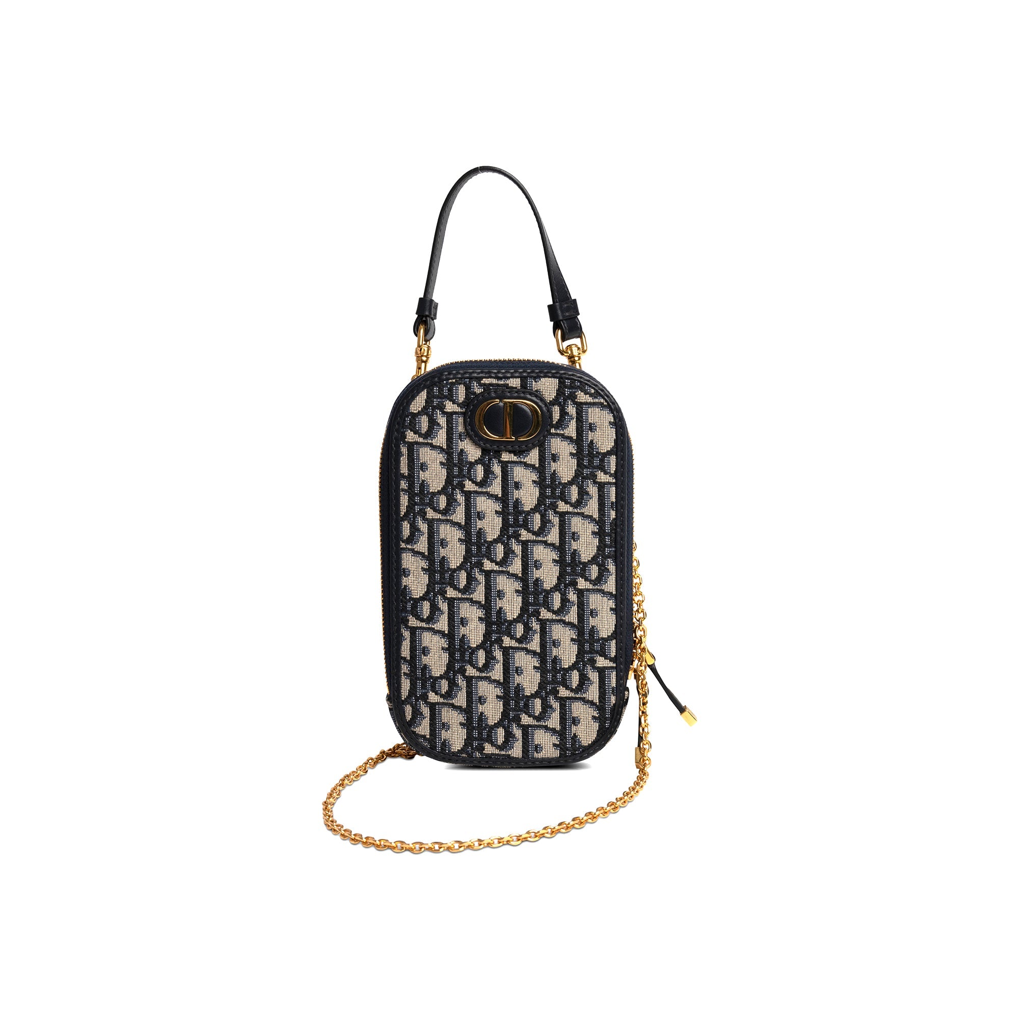 Christian Dior 2021 Oblique 30 Montaigne Phone Holder