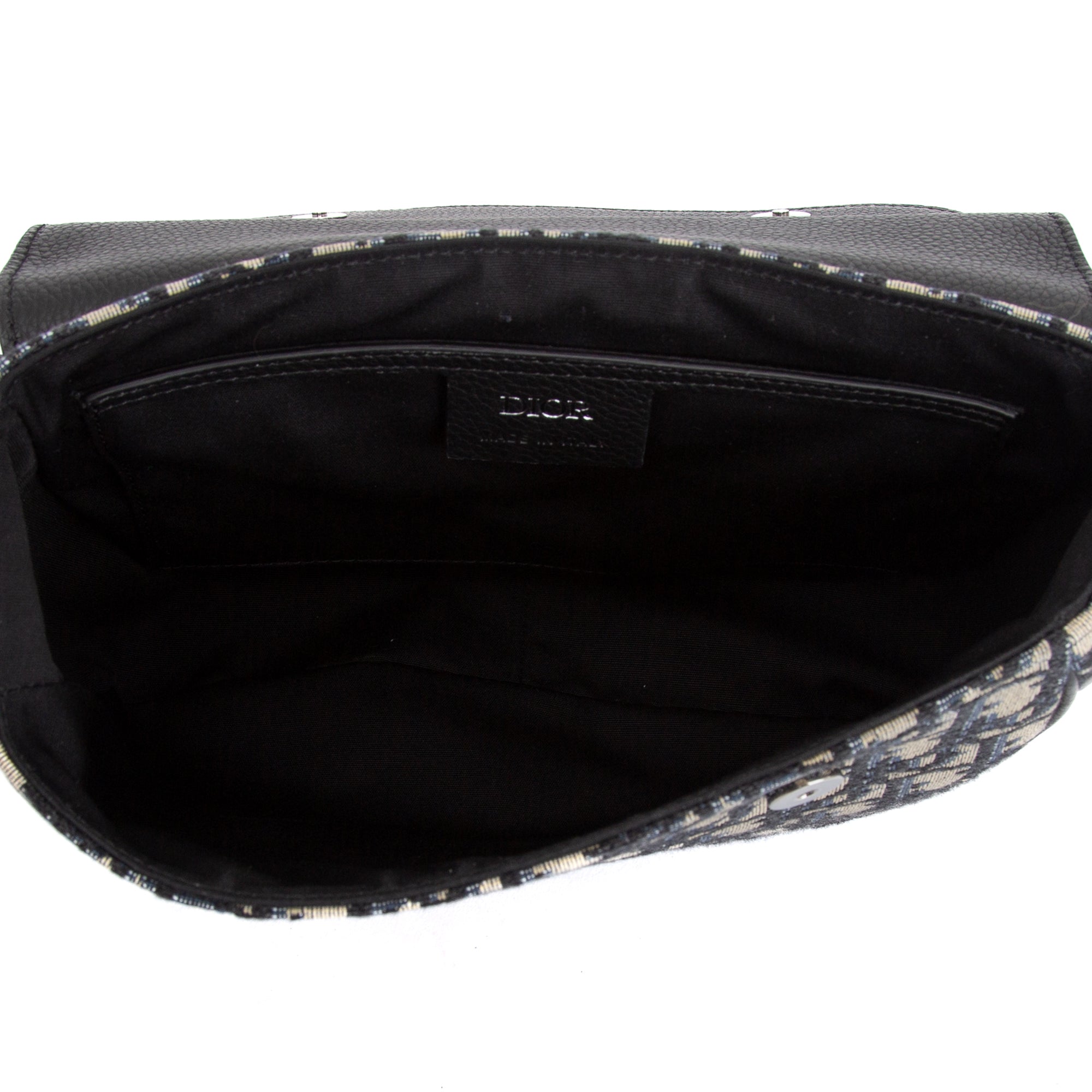 Christian Dior 2021 Oblique Mini Saddle Messenger Bag w/ Box & Authenticity Card