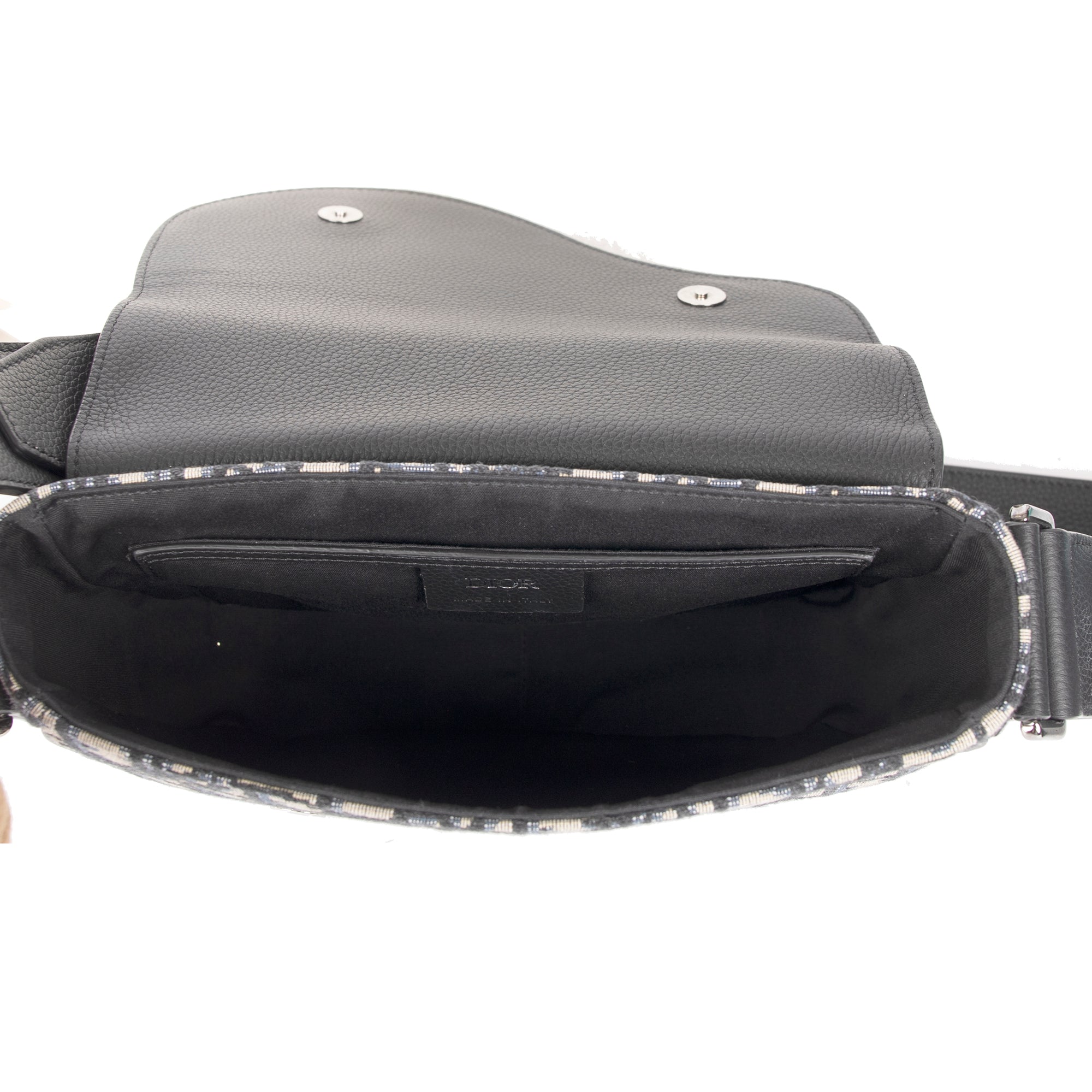 Christian Dior 2021 Oblique Mini Saddle Messenger Bag w/ Box & Authenticity Card