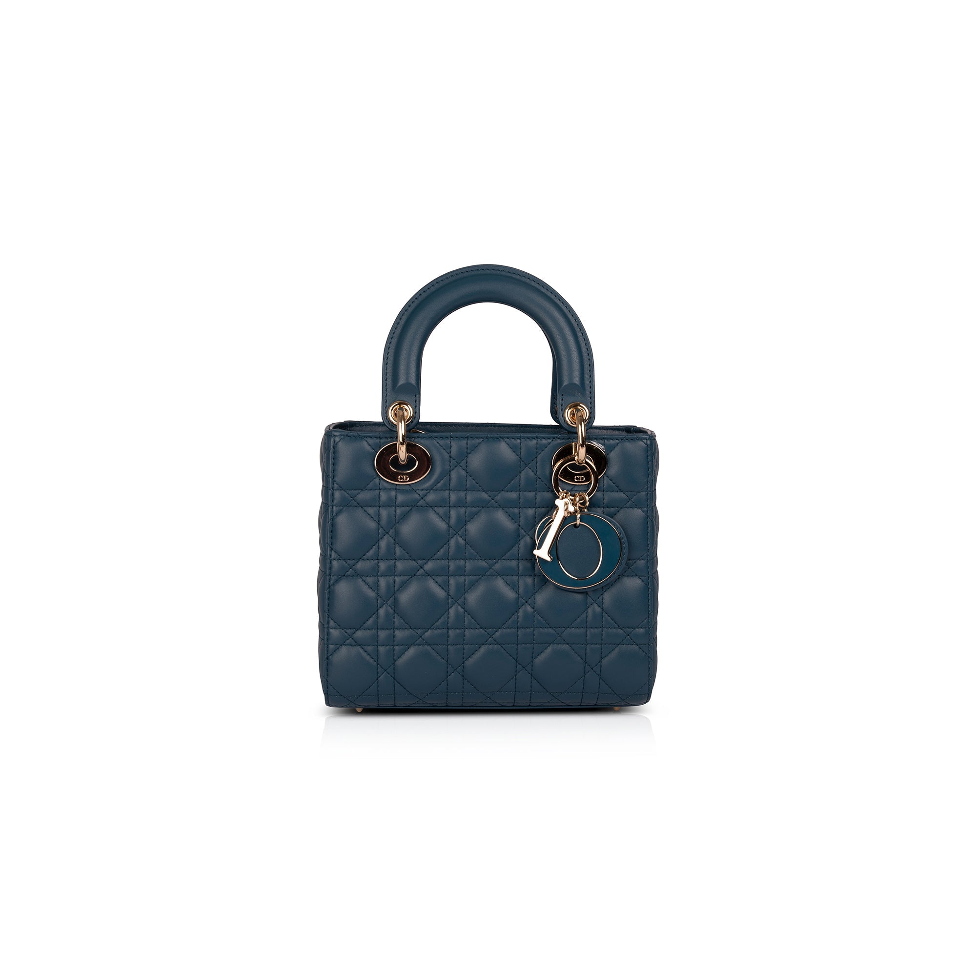 Christian Dior 2021 Small My Lady Dior Lucky Badges Bag w/ Box