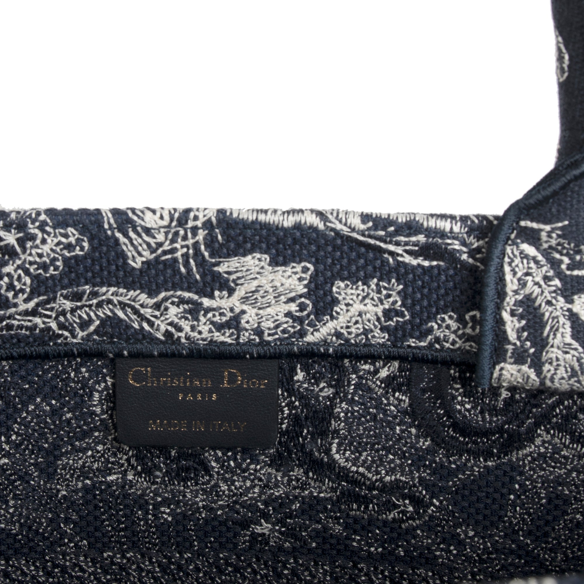 Christian Dior 2022 Medium Toile de Jouy Reverse Book Tote w/ Box