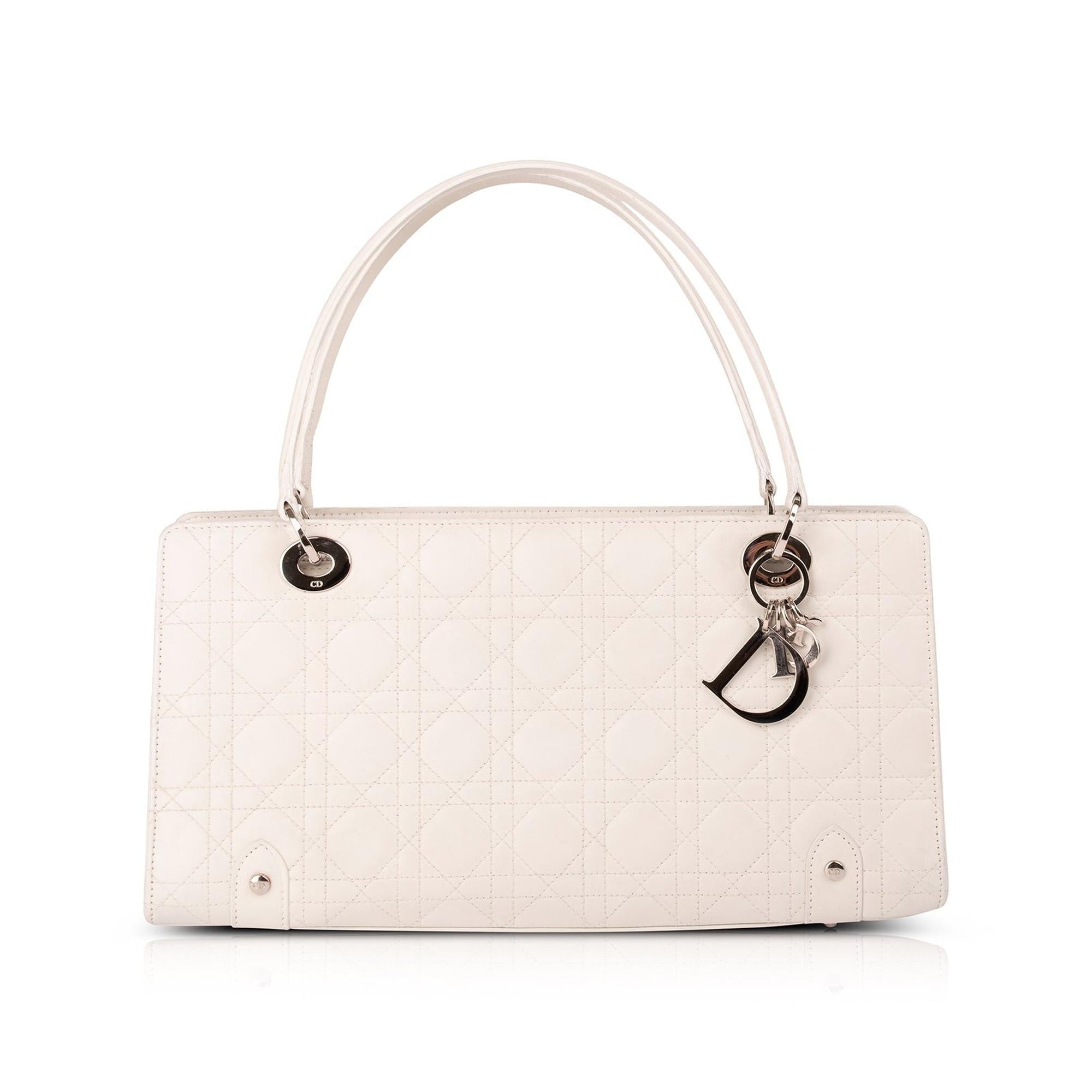 Christian Dior Cannage Lady Dior East West Bag