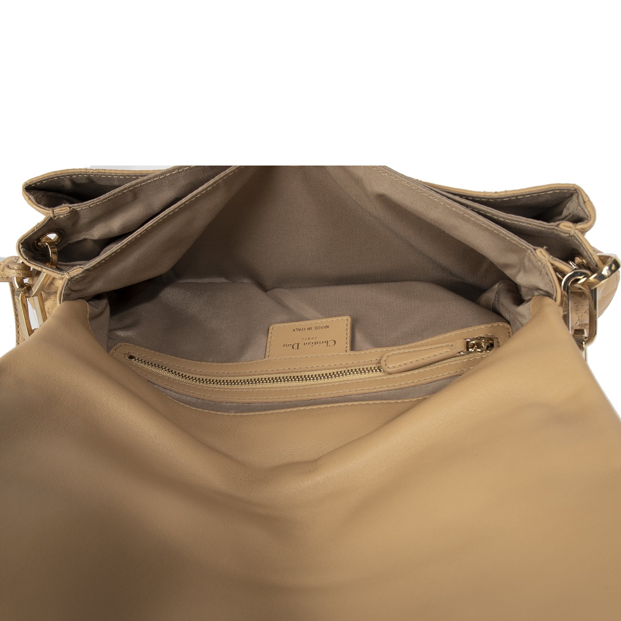 Christian Dior Cannage New Lock Flap Bag