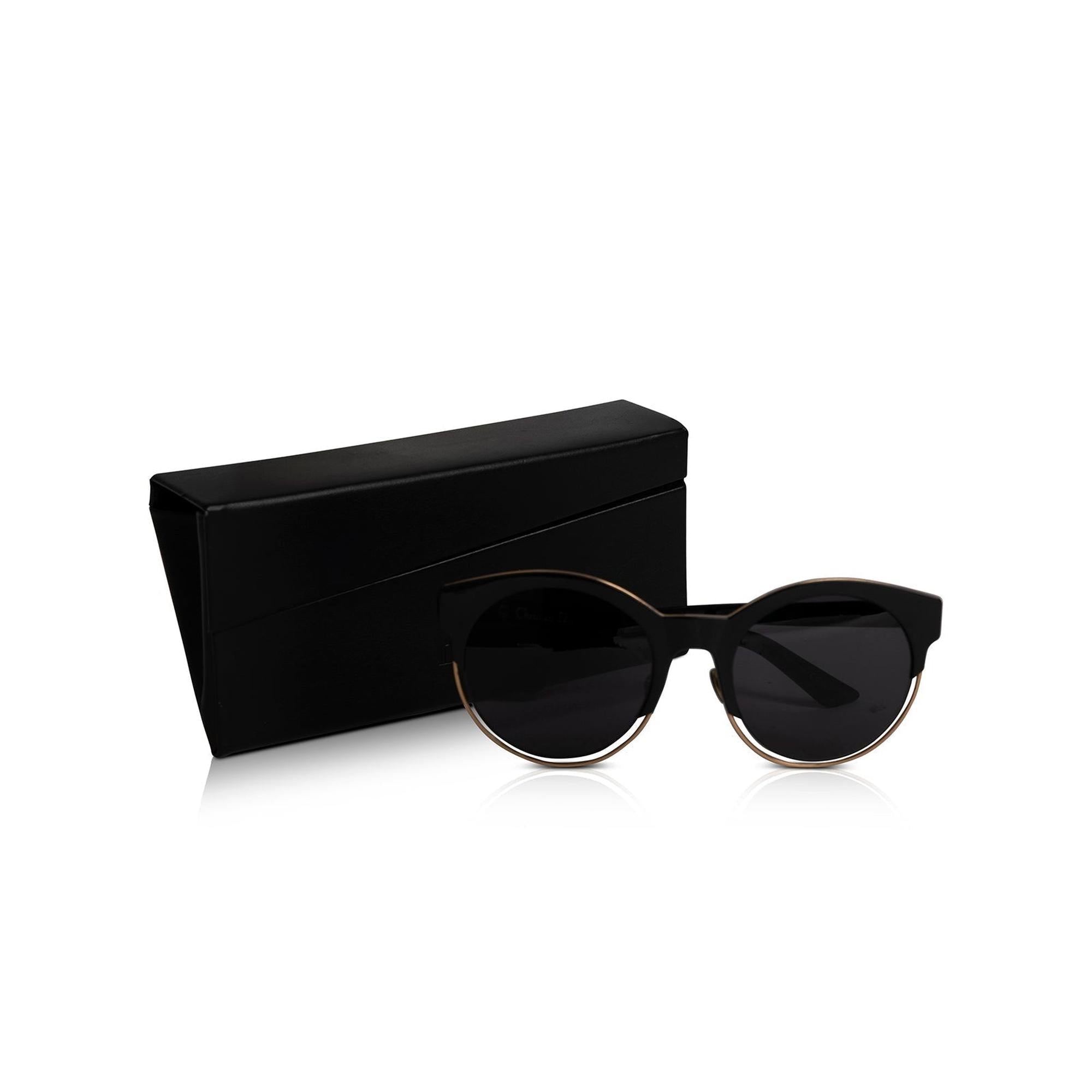 Christian Dior DiorSideral1 Round Sunglasses w/ Case