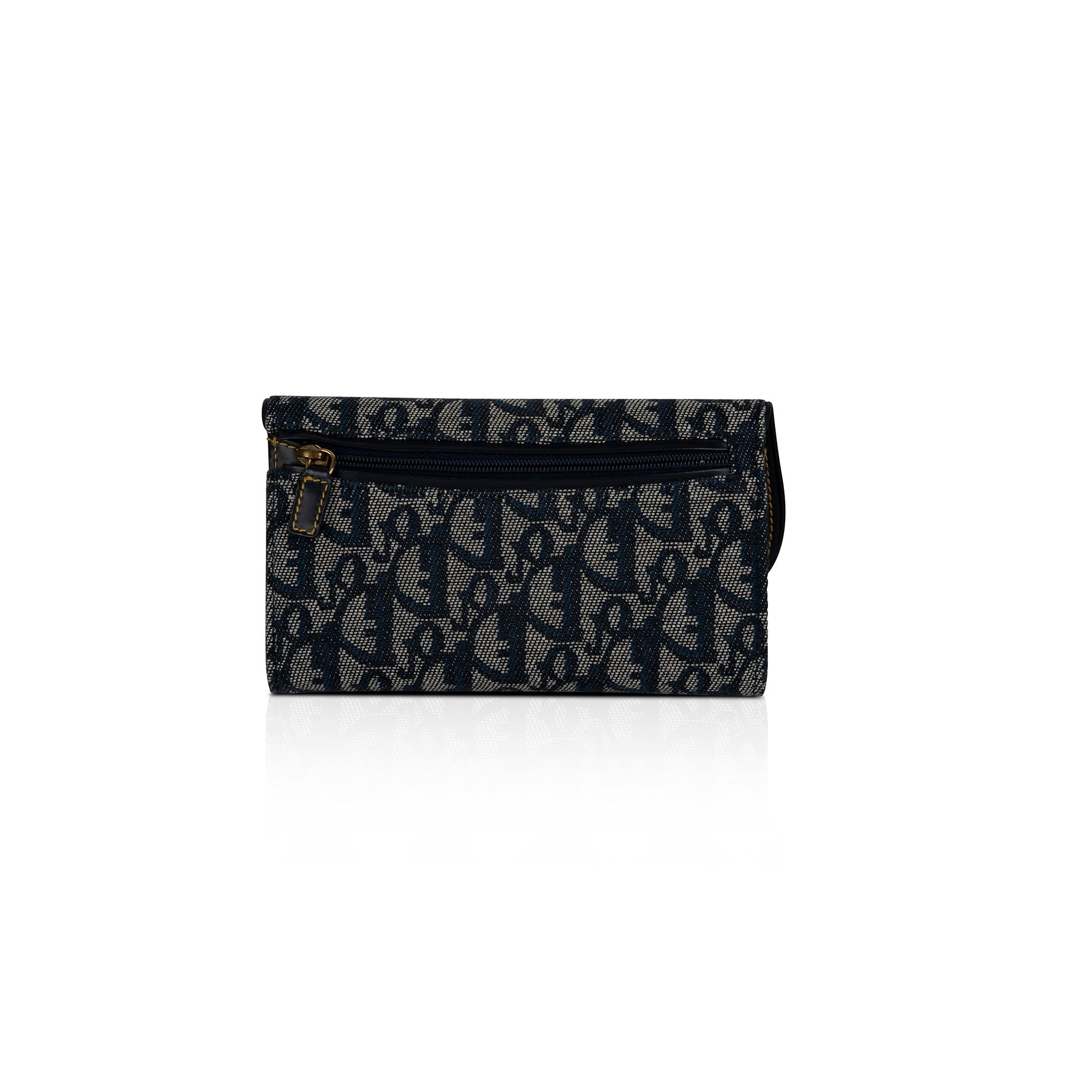 Christian Dior Diorissimo Saddle Trifold Wallet