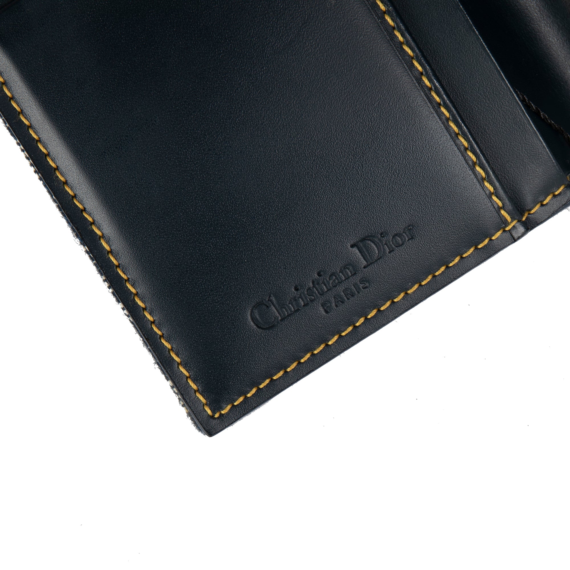 Christian Dior Diorissimo Saddle Trifold Wallet