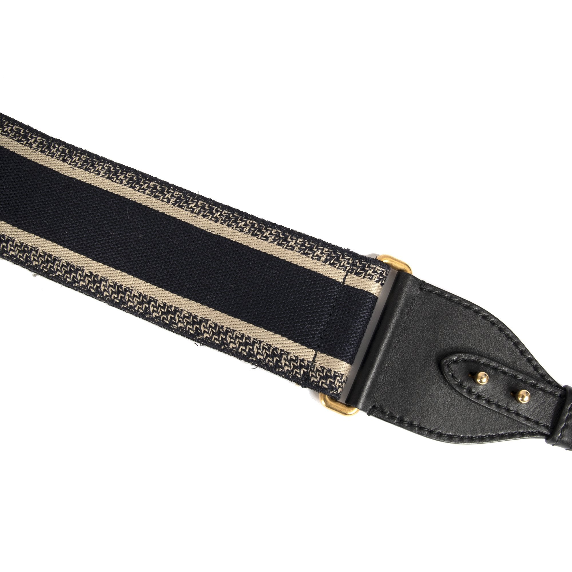 Christian Dior Embroidered Logo Bag Strap