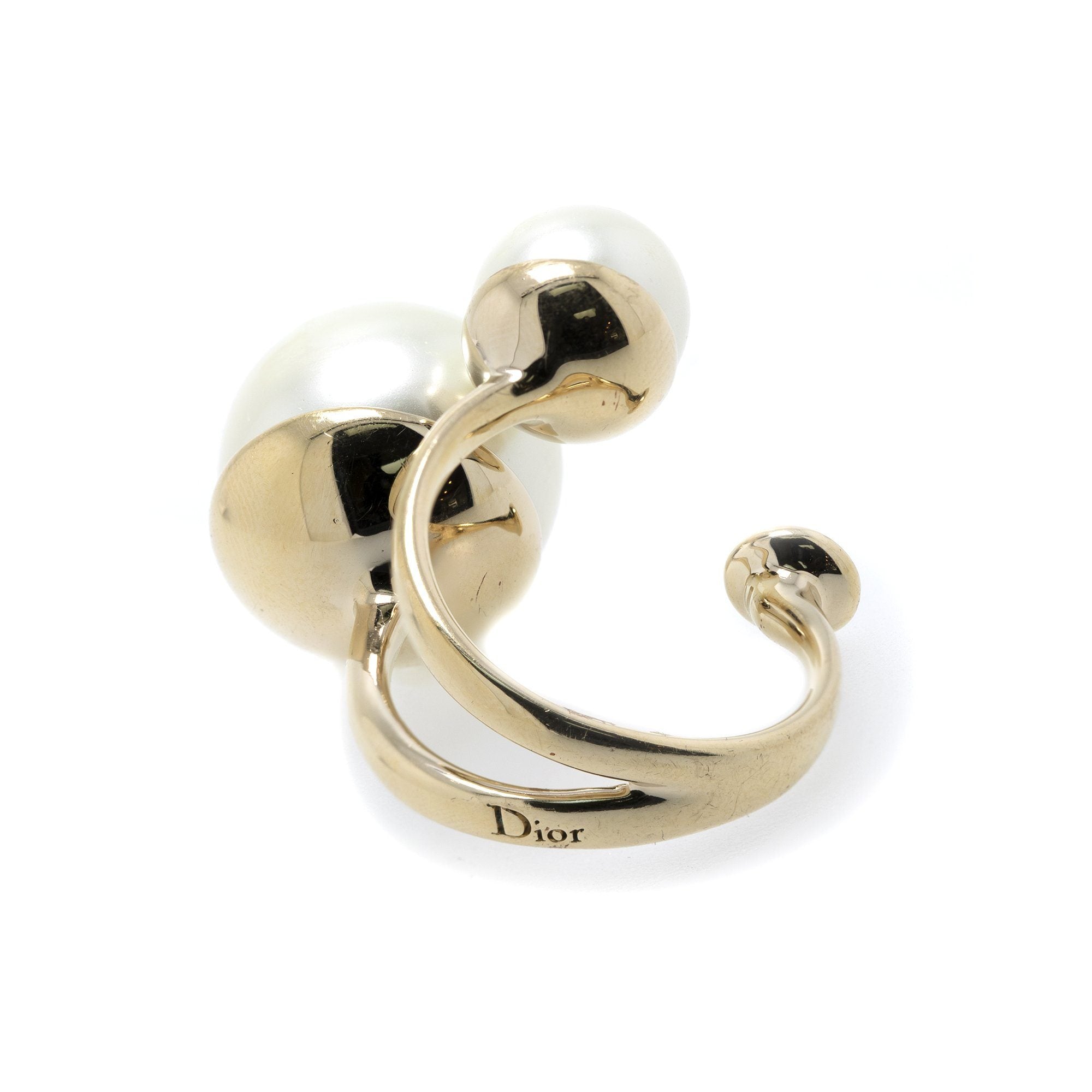 Christian Dior Faux Pearl UltraDior Ring