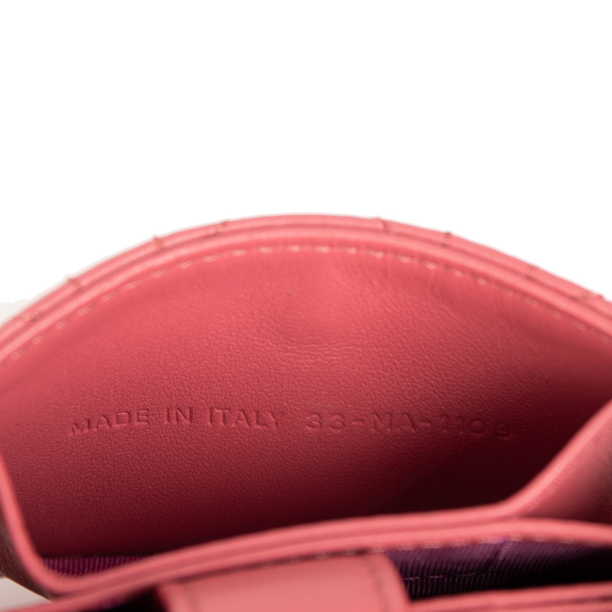 Christian Dior Lady Dior 5-Gusset Card Holder w/ Receipt