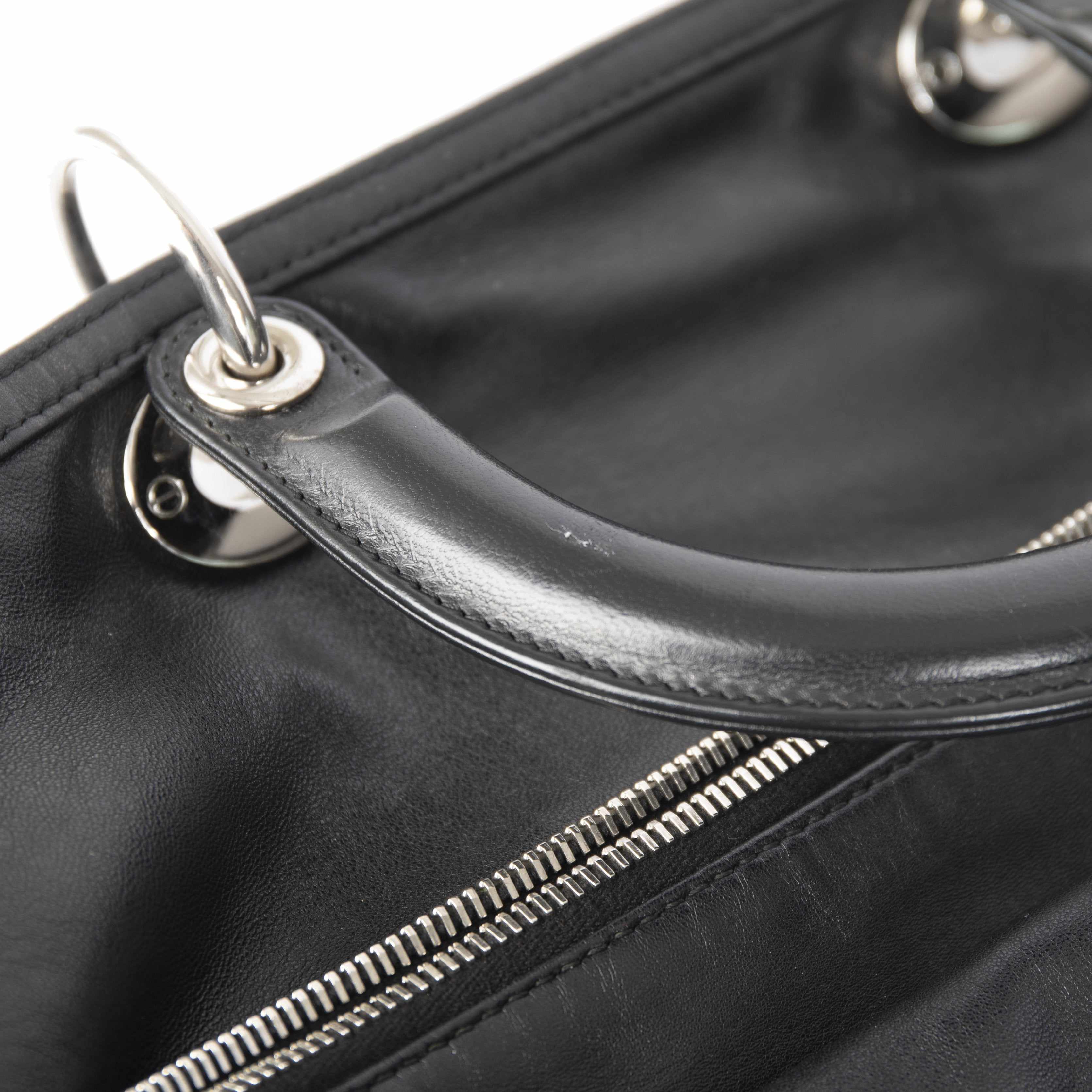 Christian Dior Large Cannage Granville Tote