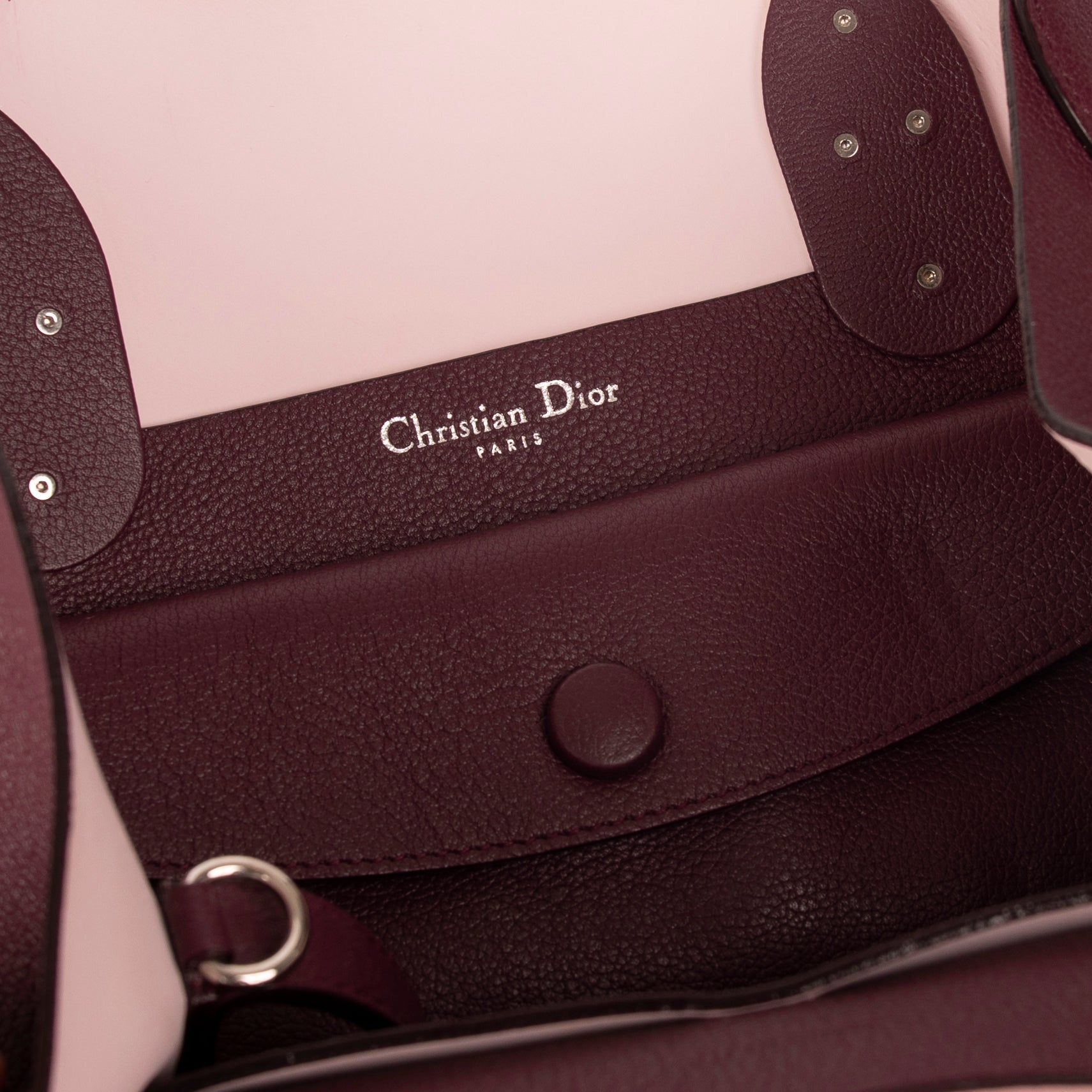 Christian Dior Large Open Bar Tote