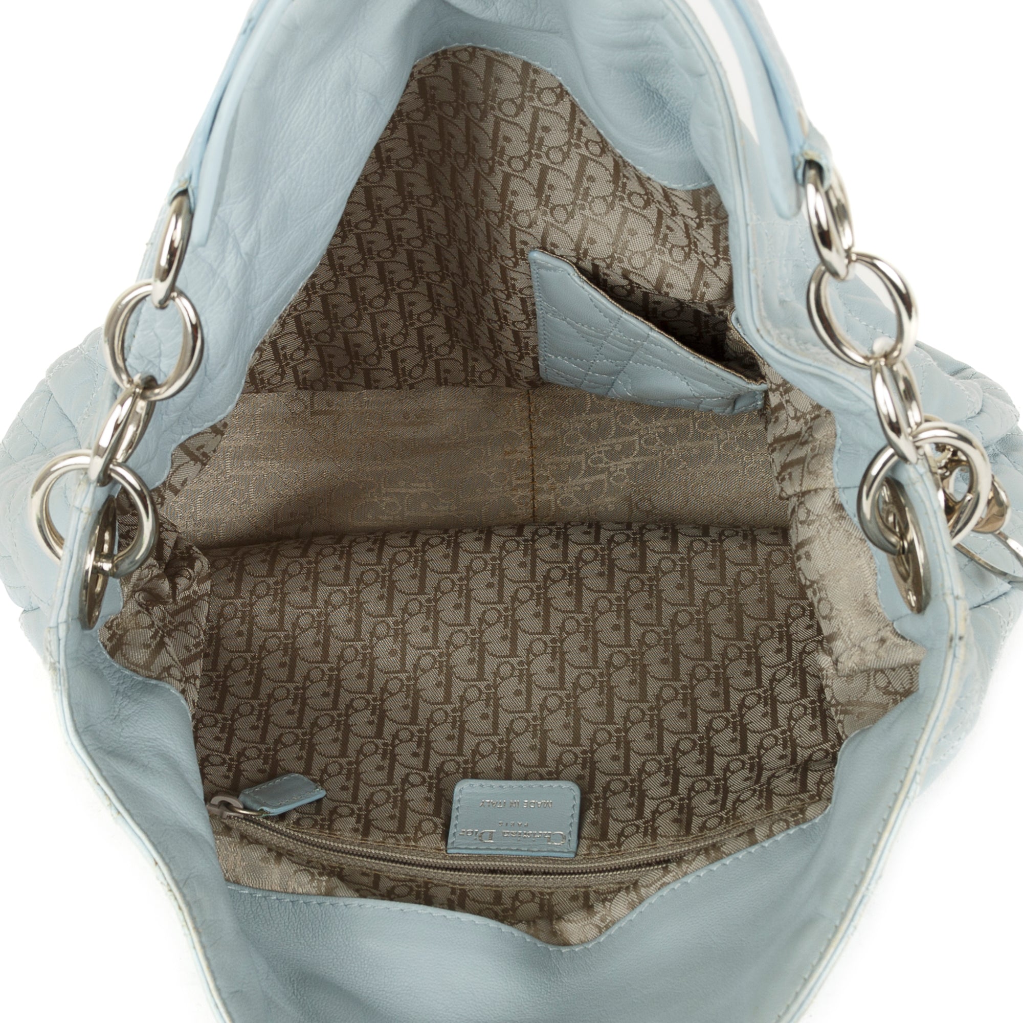 Christian Dior Medium Lady Dior Soft Hobo