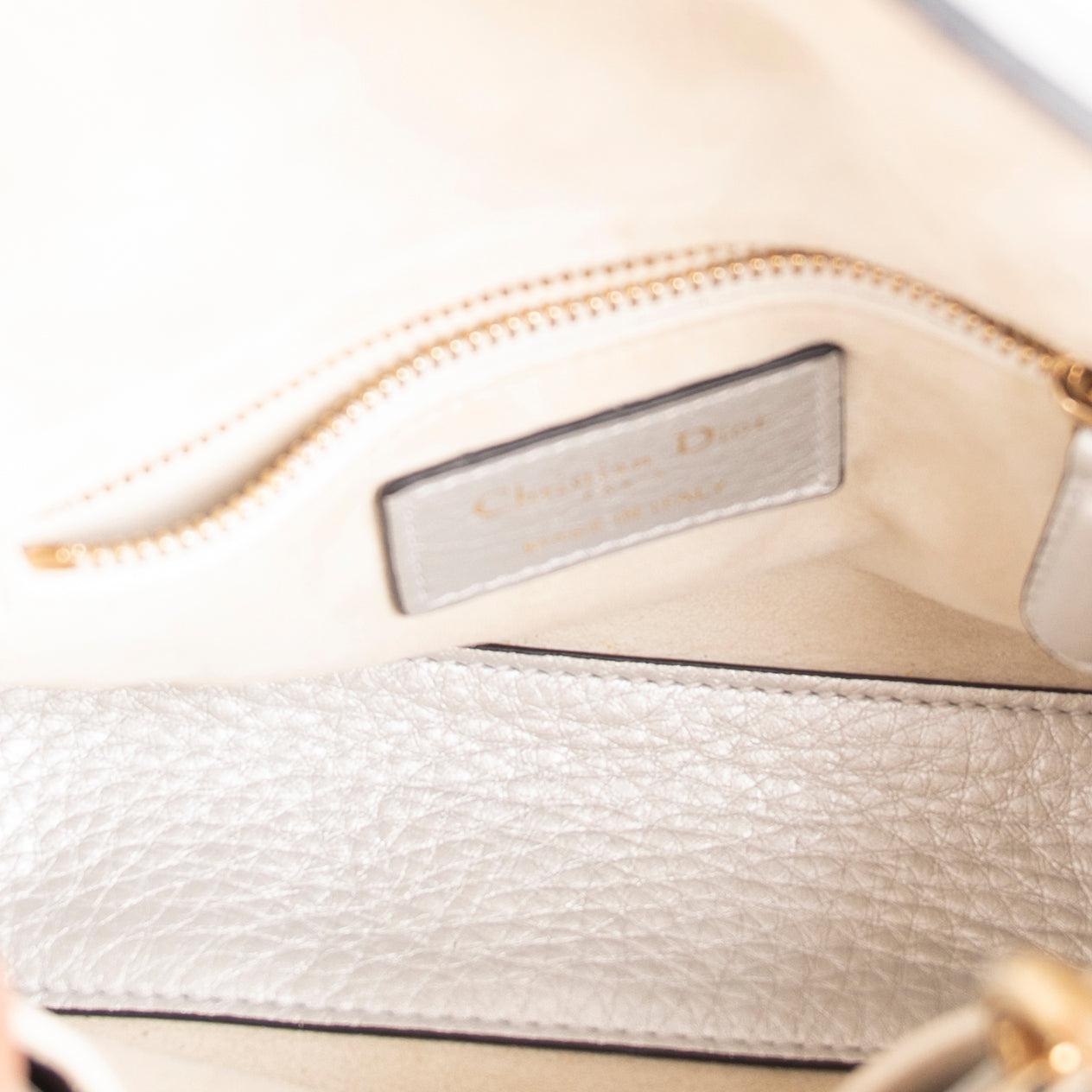 Christian Dior Mini Lady Dior Bag w/ Cannage Strap