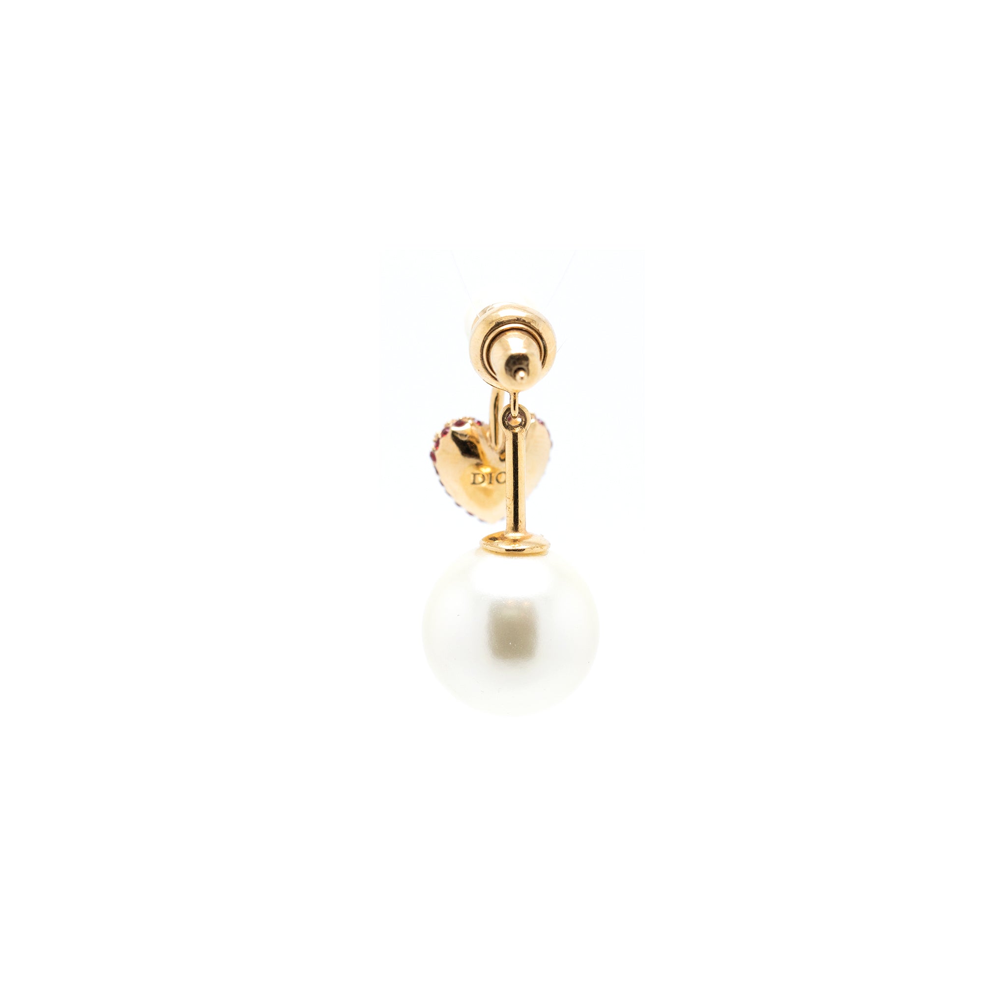 Christian Dior My ABCDior Tribales Heart Single Earring w/ Box