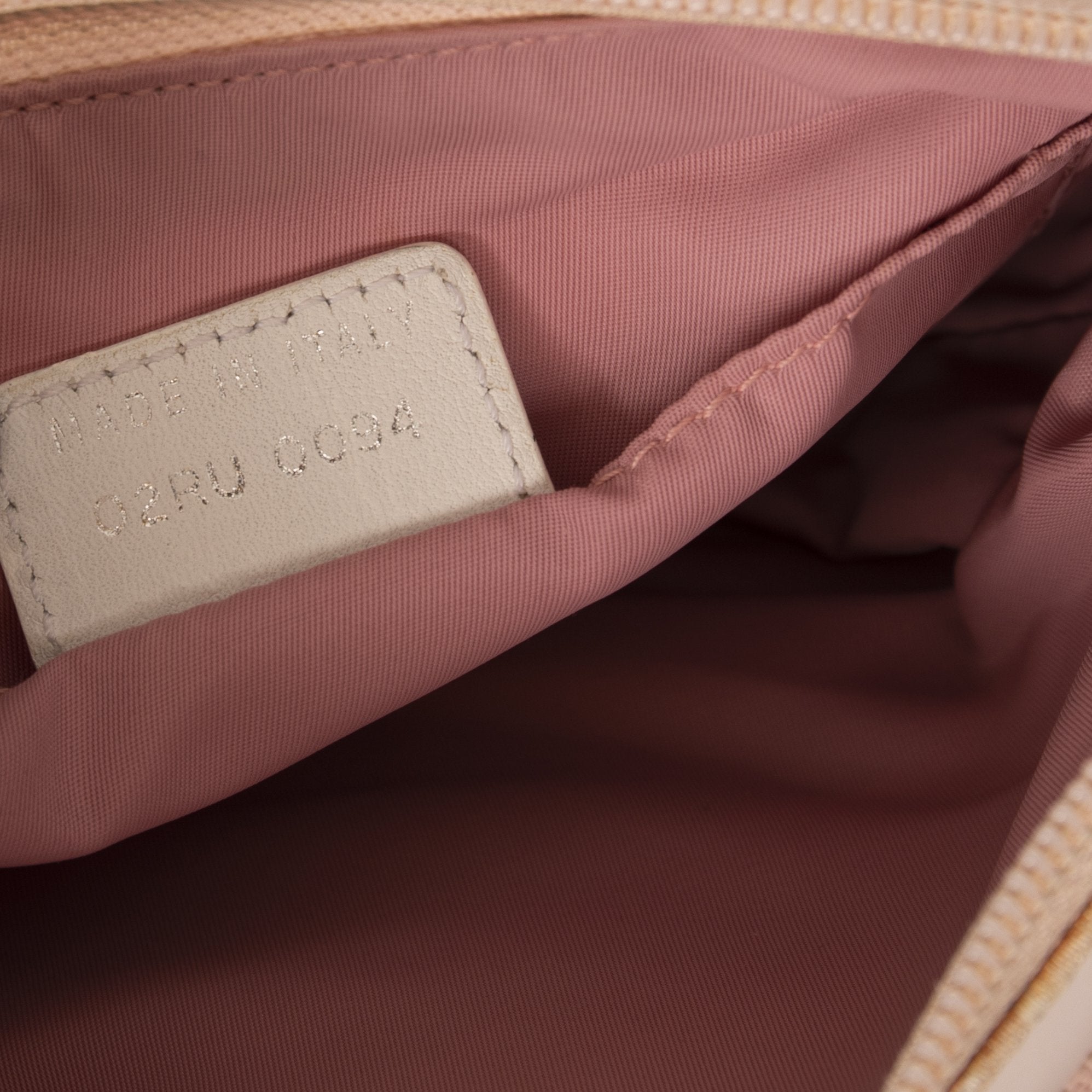 Christian Dior Oblique Canvas Baguette