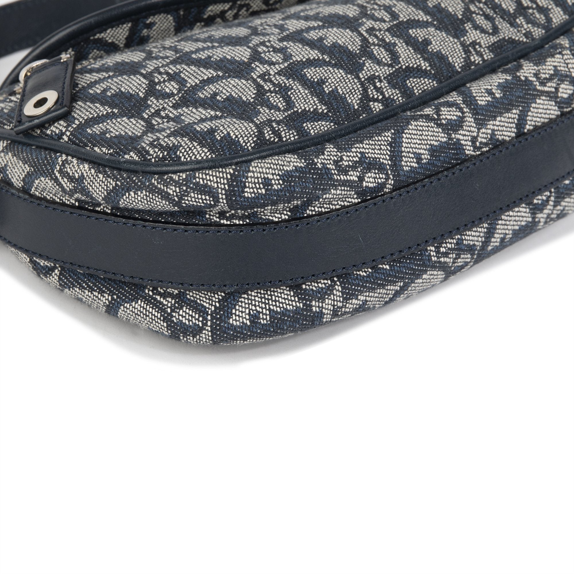 Christian Dior Oblique Logo Baguette Bag