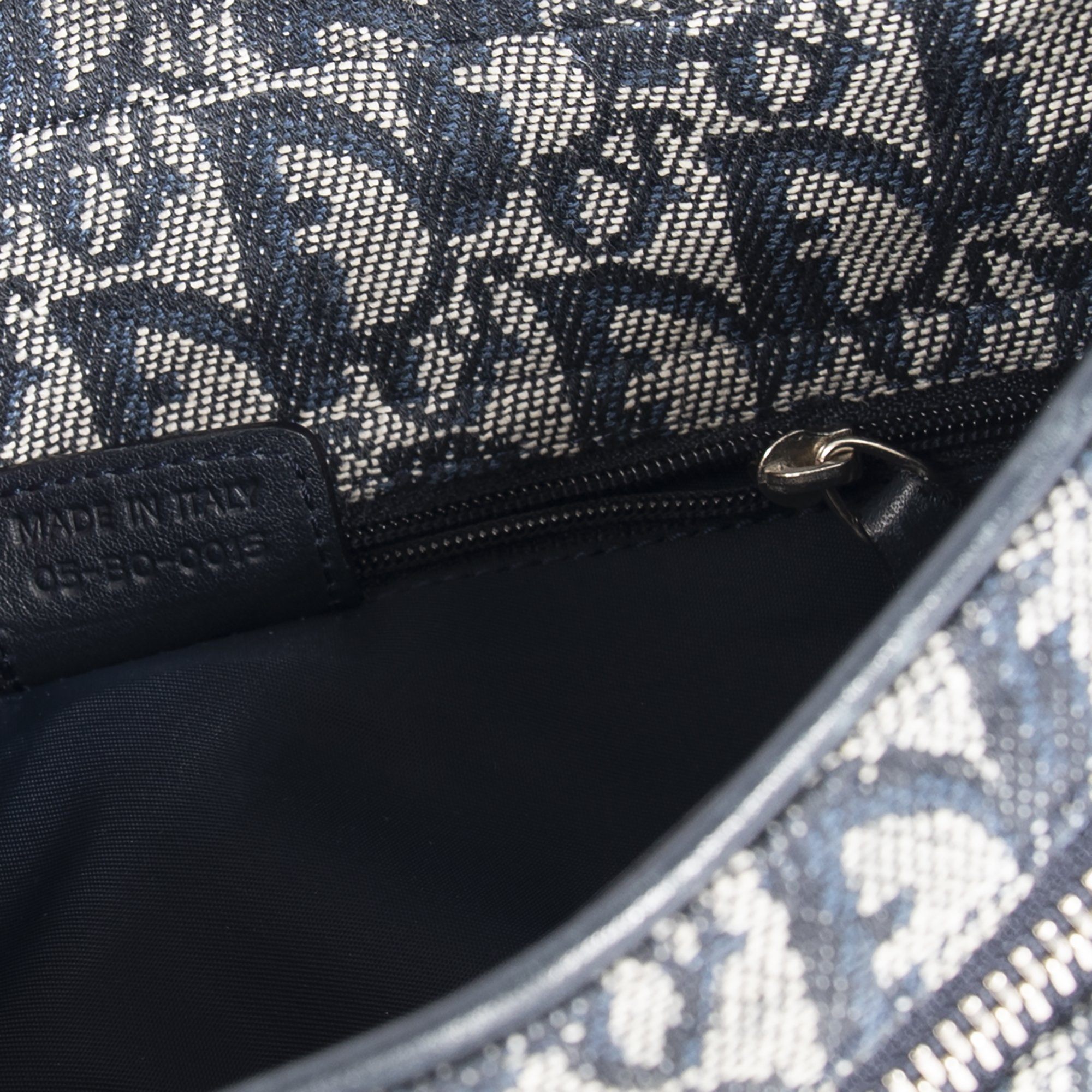 Christian Dior Oblique Logo Baguette Bag