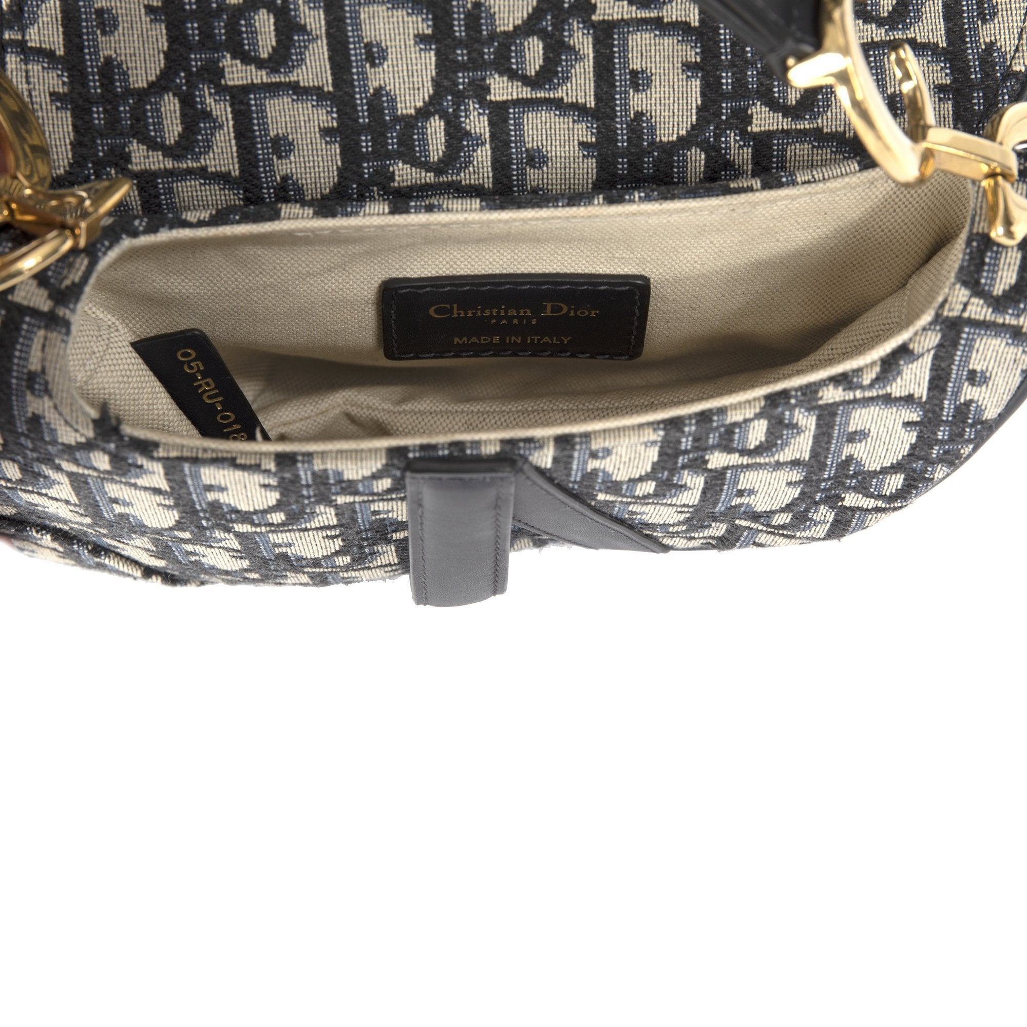 Christian Dior Oblique Mini Saddle Bag