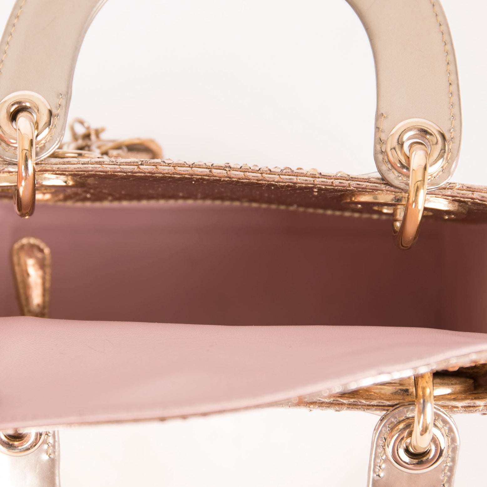 Christian Dior Python Mini Lady Dior Bag — Oliver Jewellery