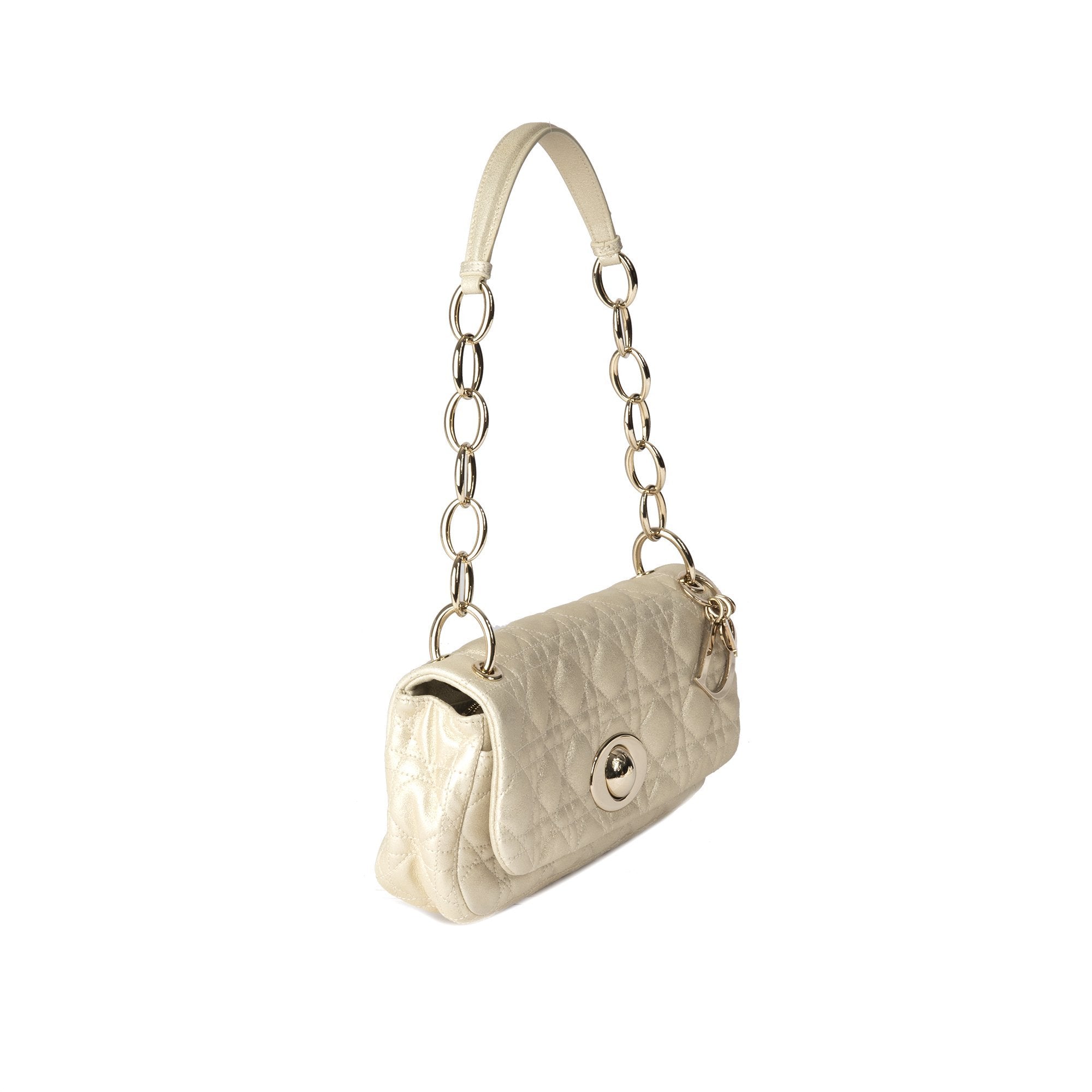 Christian Dior Rendezvous Cannage Flap Bag
