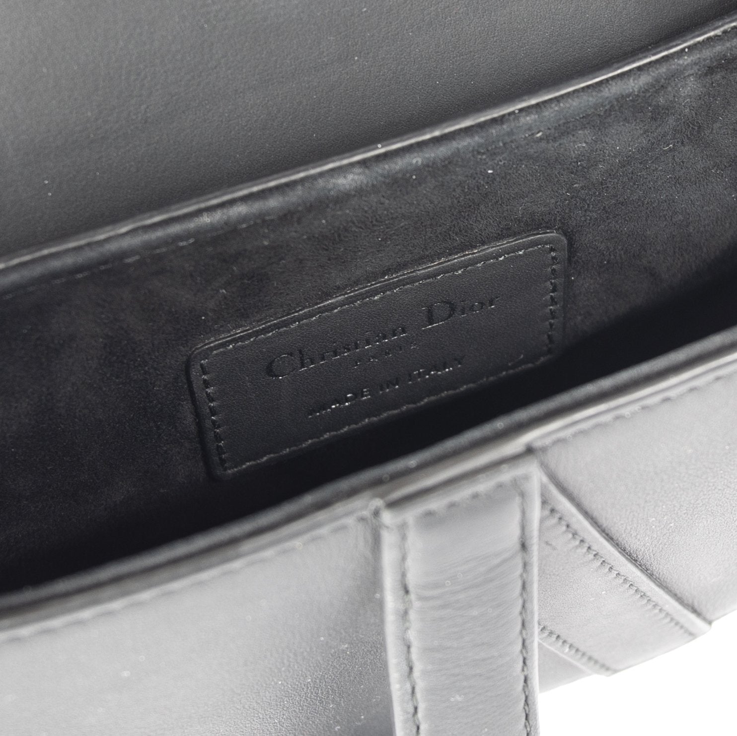Christian Dior Ultramatte Mini Saddle Bag