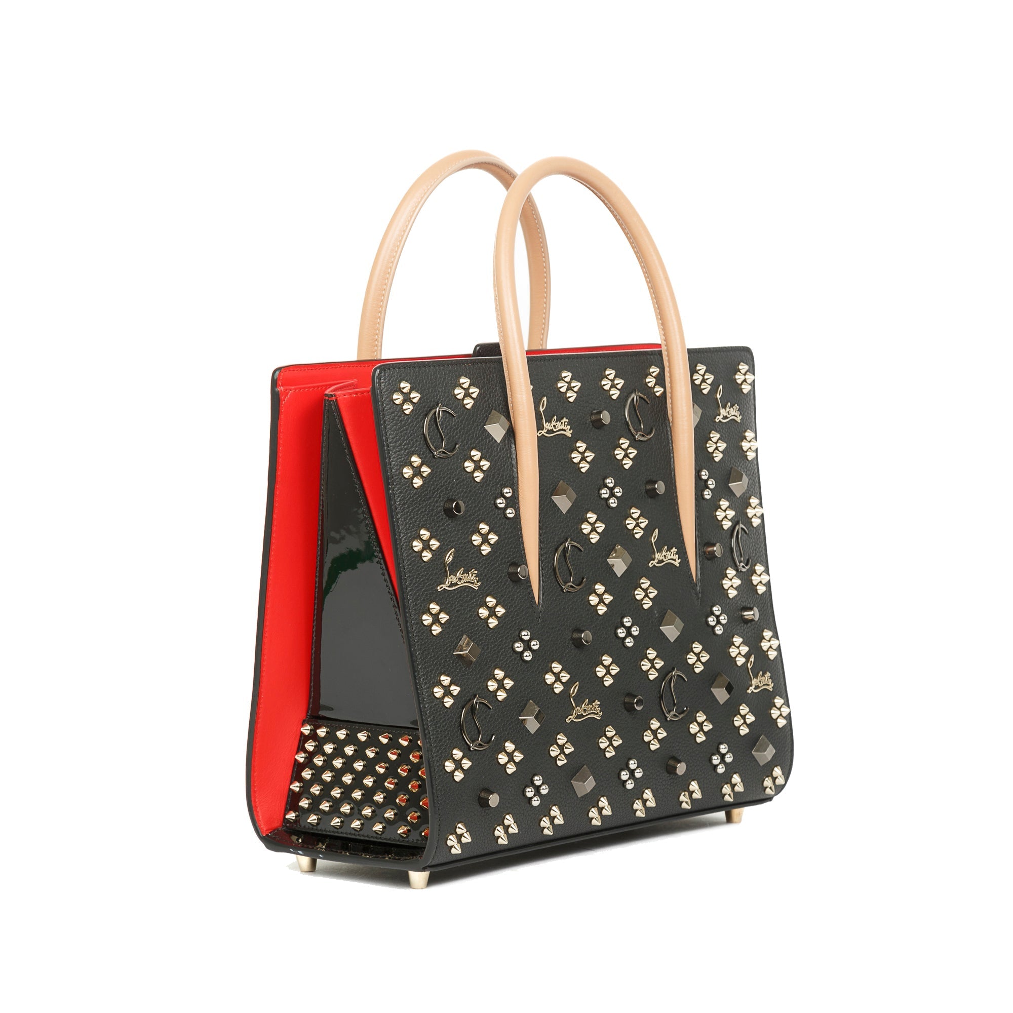 Christian Louboutin Paloma Spikes Tote Bag w/ Strap