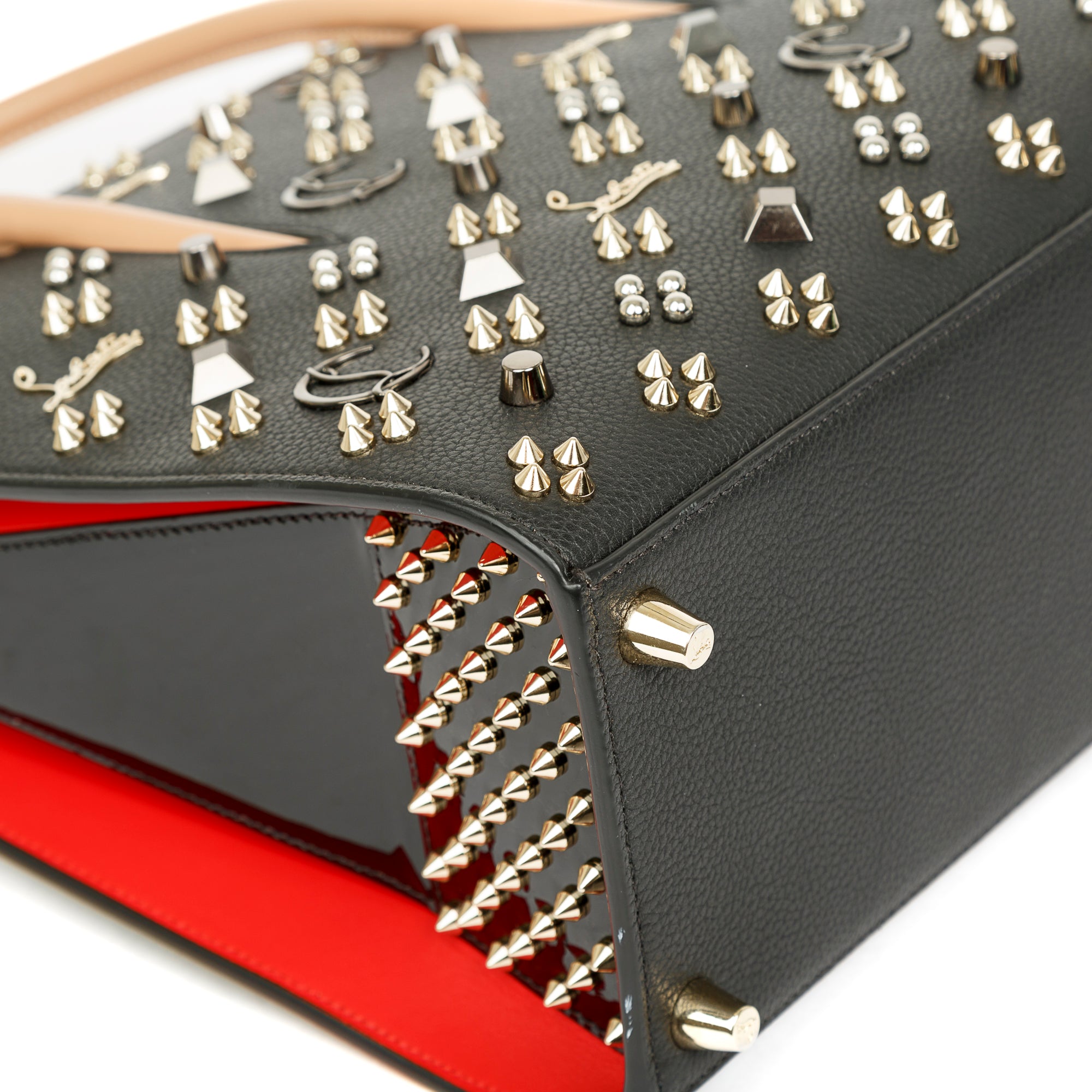 Christian Louboutin Paloma Spikes Tote Bag w/ Strap
