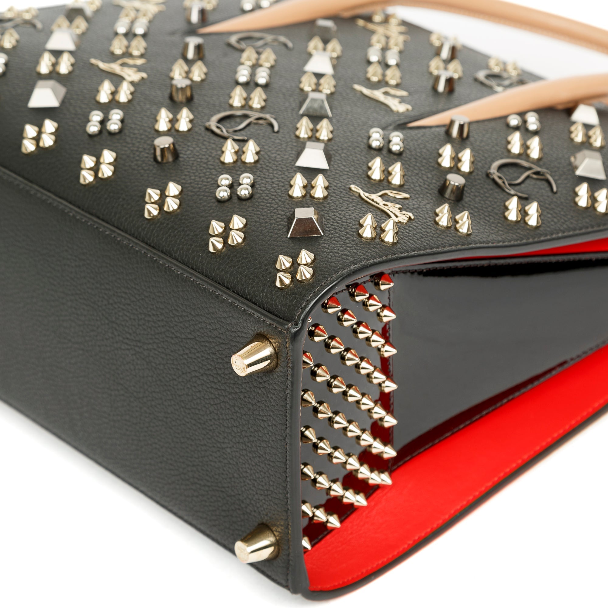 Christian Louboutin Paloma Spikes Tote Bag w/ Strap