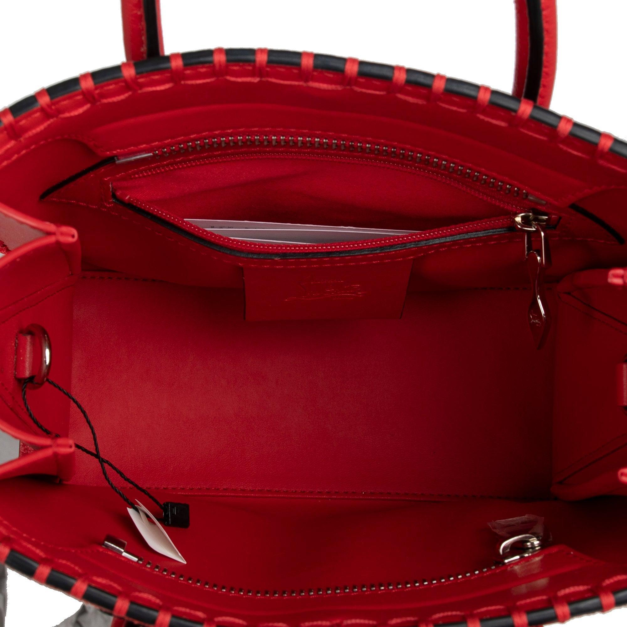 Christian Louboutin Suede Mini Paloma Tote W/O Strap