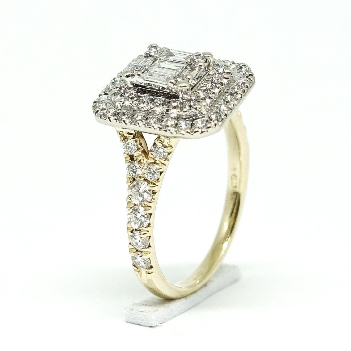 Cluster Diamond Ring