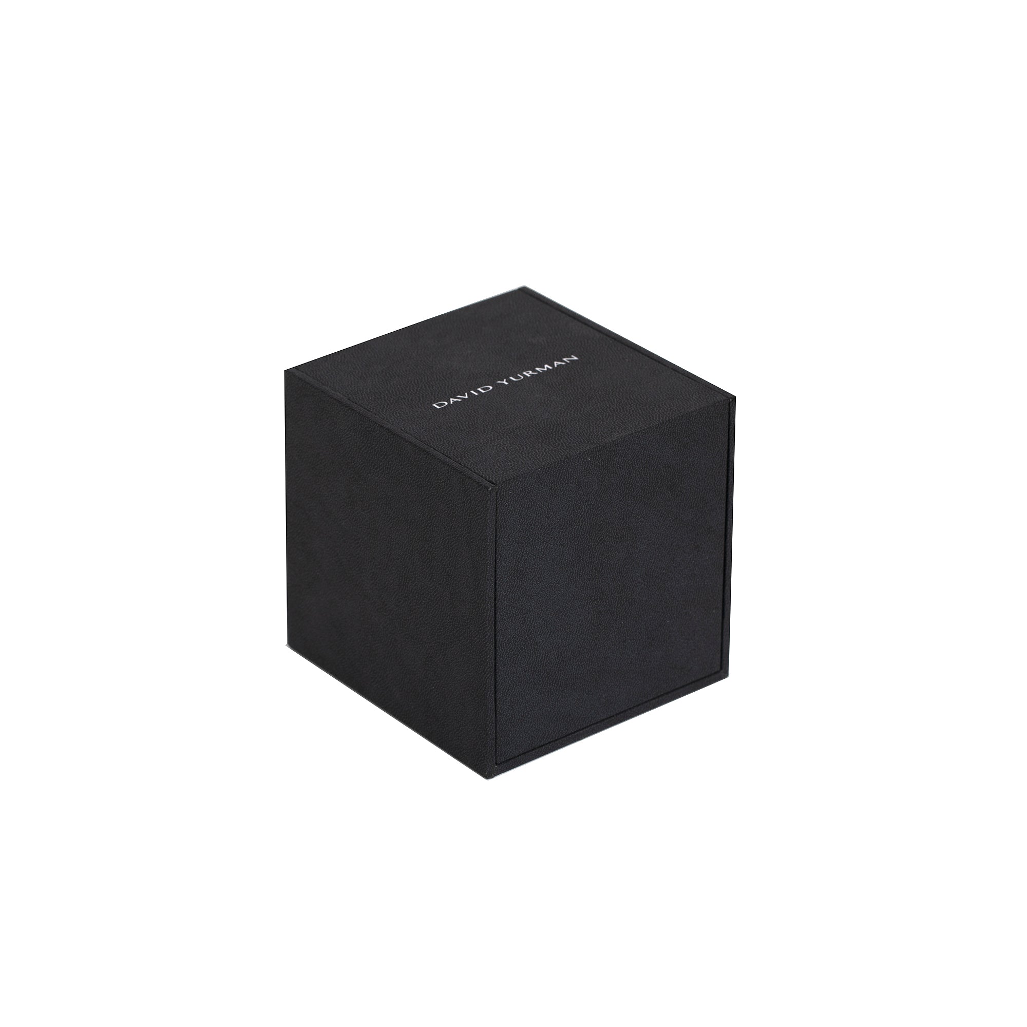 David Yurman 18k Gold Crossover Linked Bracelet with Pave Diamonds w/ Box