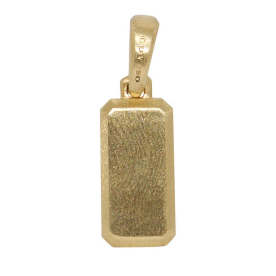David Yurman 18k Gold Diamond Streamline Amulet Pendant
