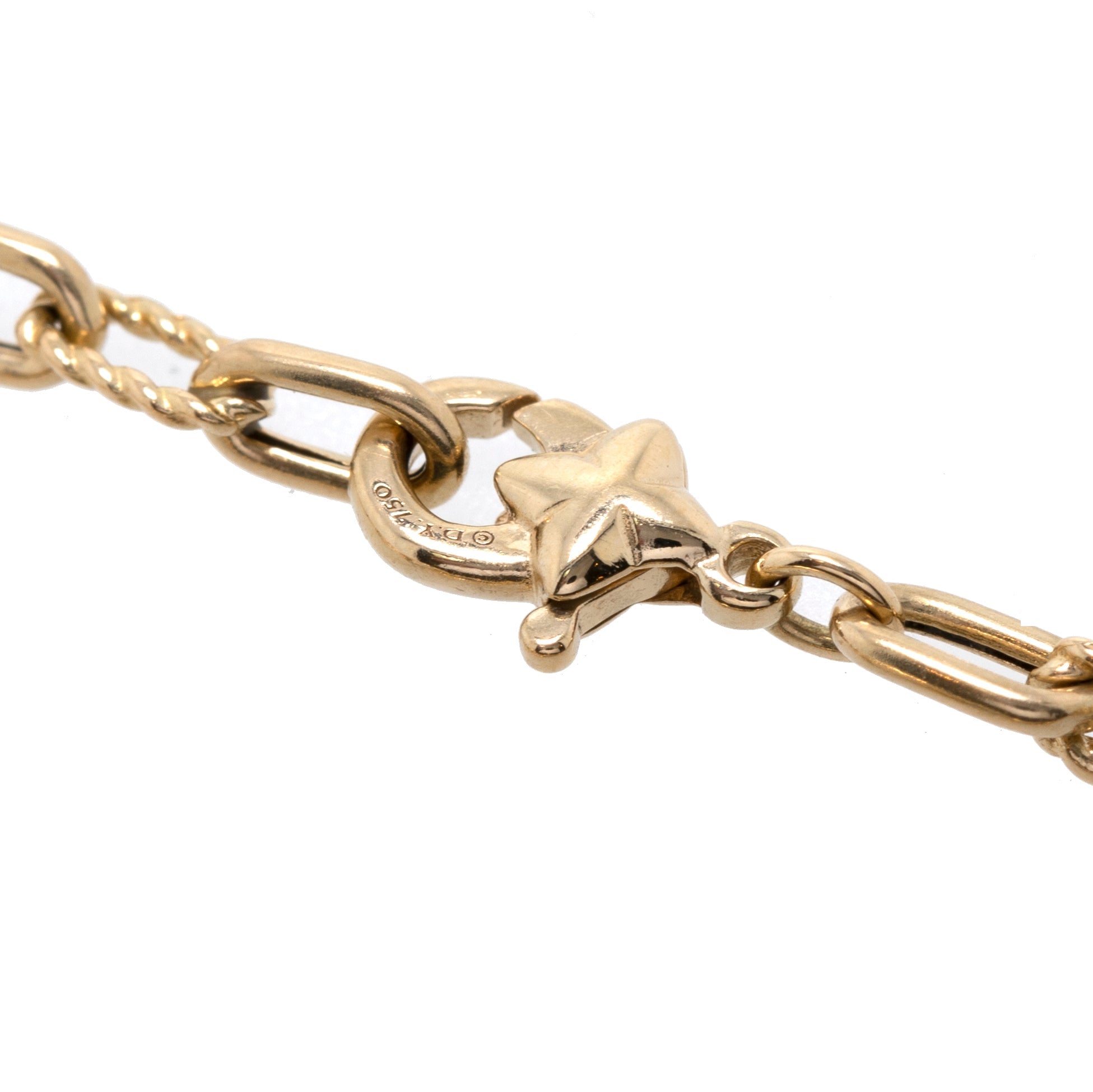 David Yurman 18k Yellow Gold Madison Chain Bracelet, 3MM