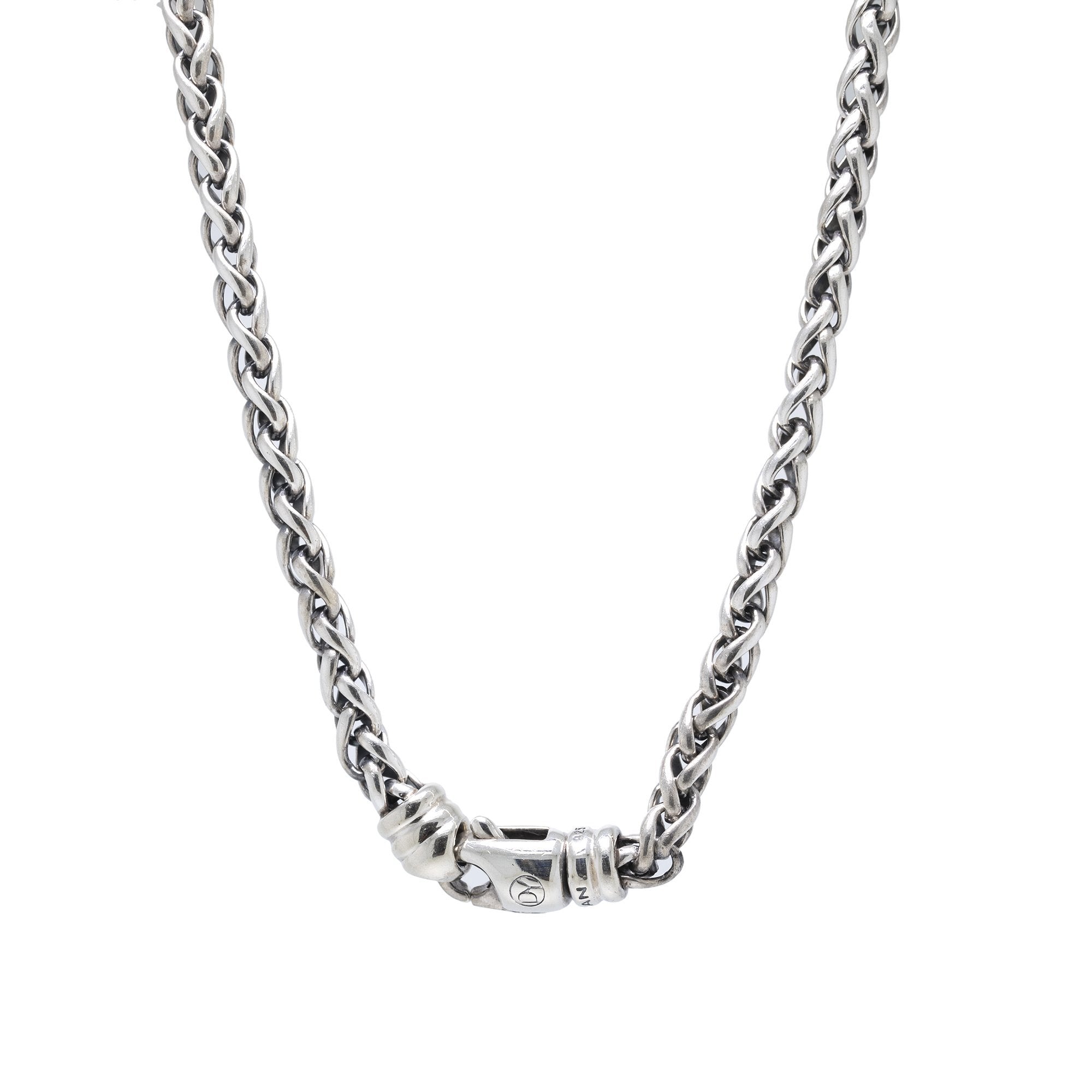 David Yurman 4 mm Wheat Chain Necklace