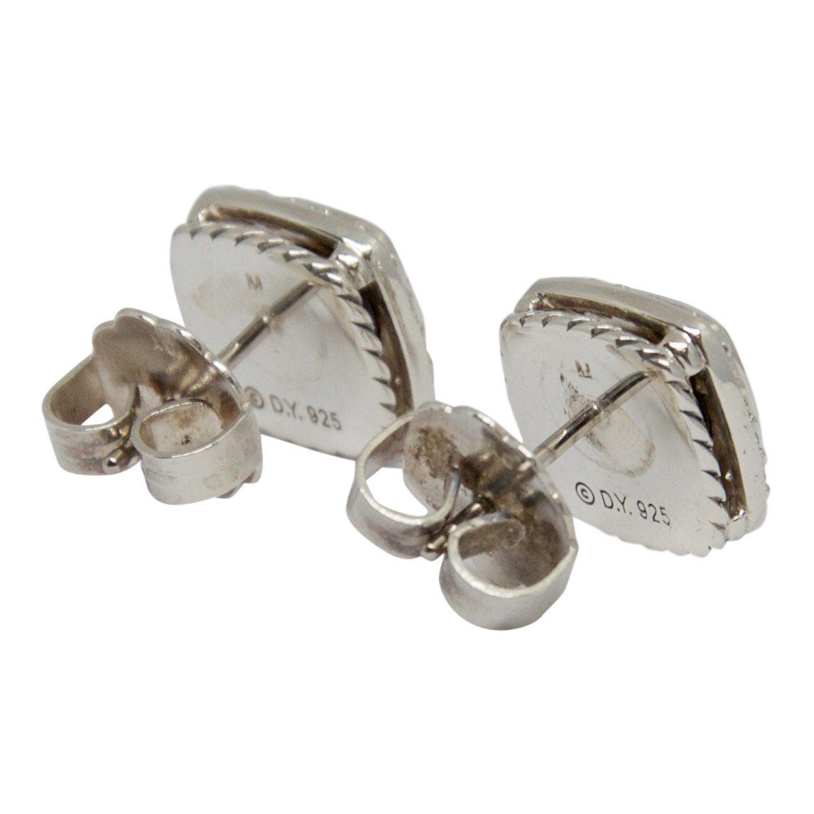 David Yurman Albion Earrings with Black Onyx and Diamonds