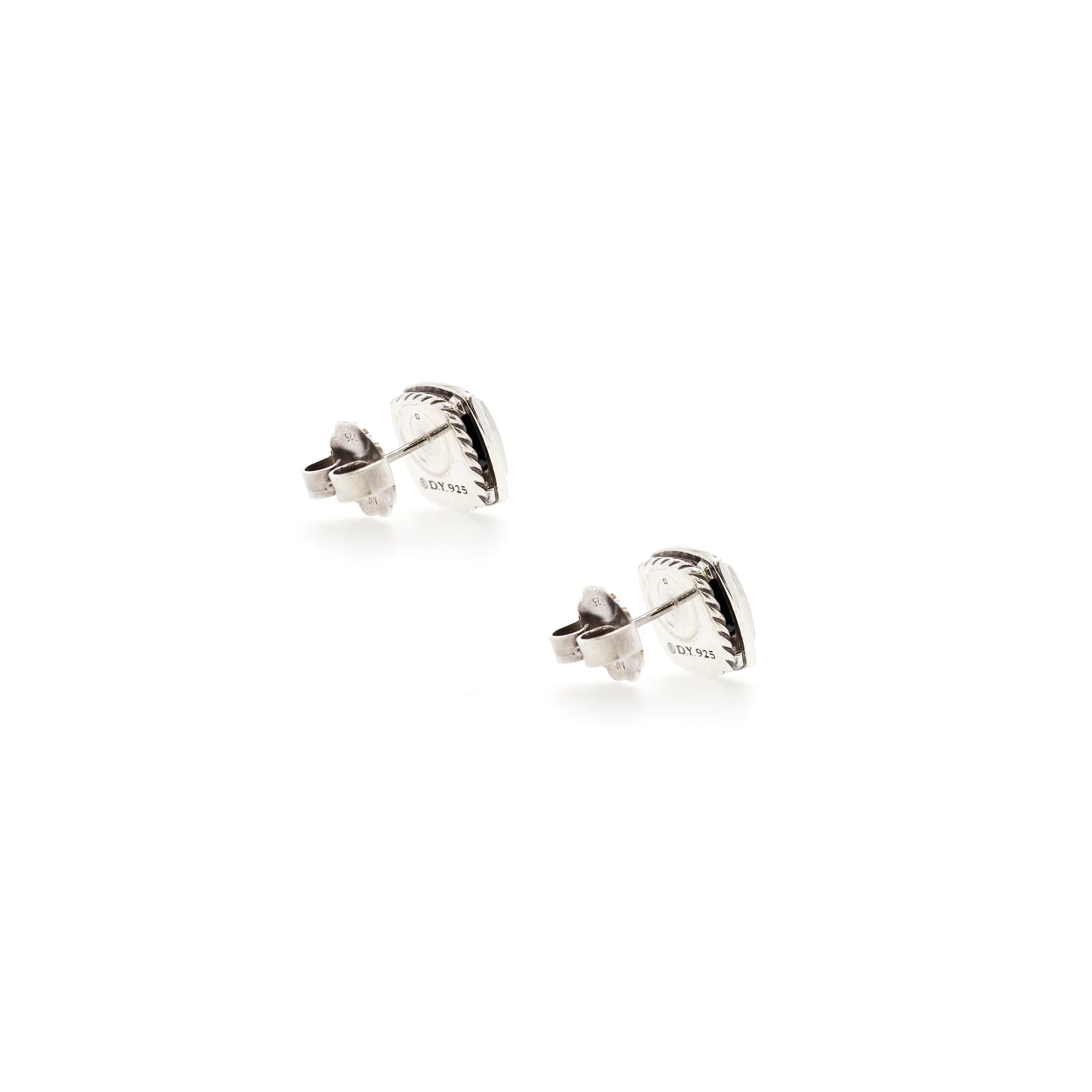 David Yurman Albion Earrings with Black Onyx and Diamonds