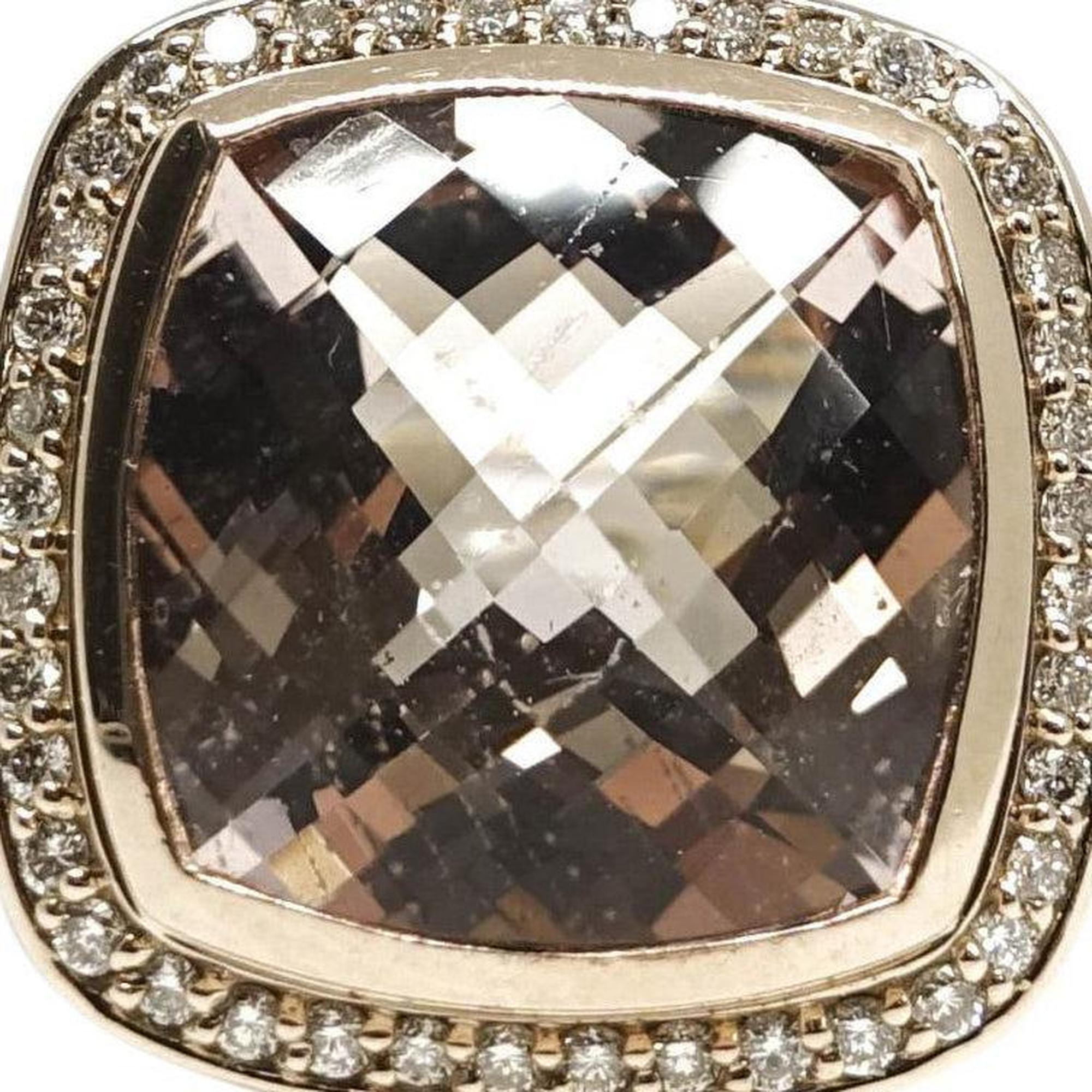 David Yurman Albion Ring with Morganite and Diamonds