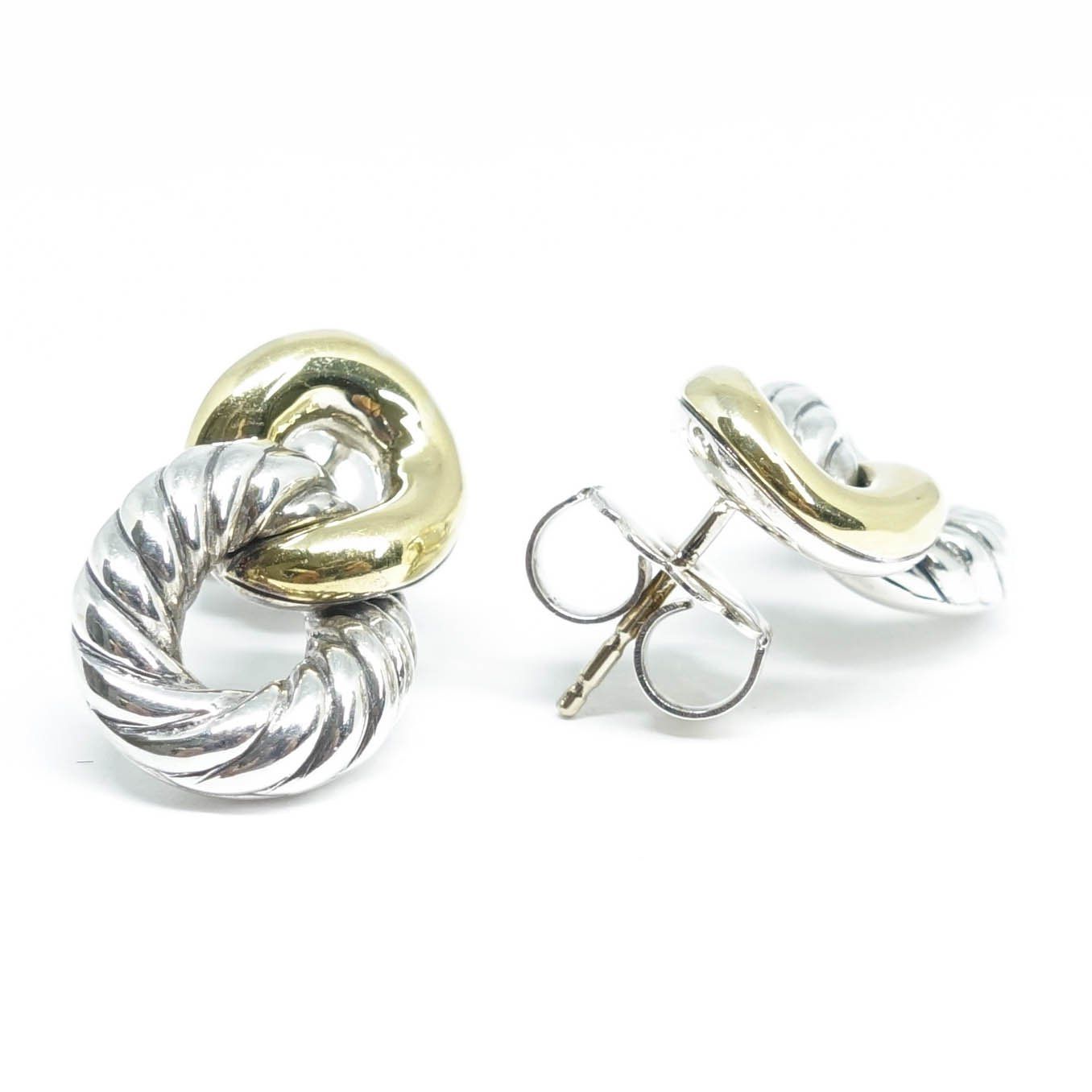 David Yurman Belmont Curb Link Drop Earrings
