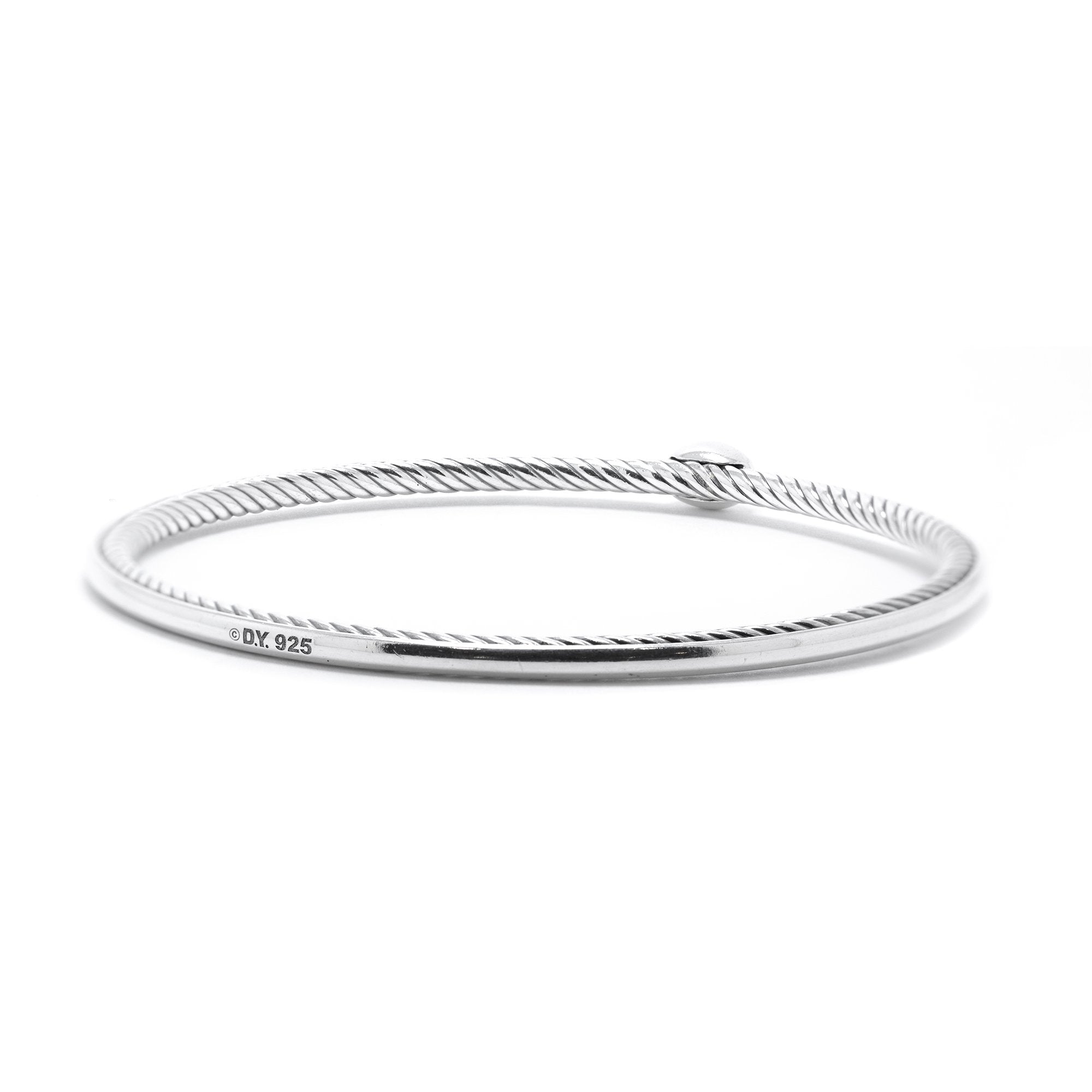 David Yurman Black Diamond Confetti Bangle Bracelet