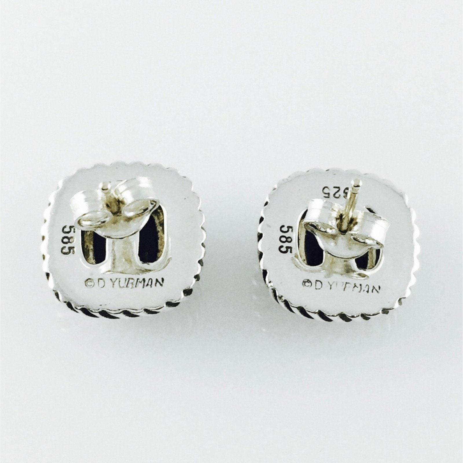 David Yurman Black Onyx Albion Earrings