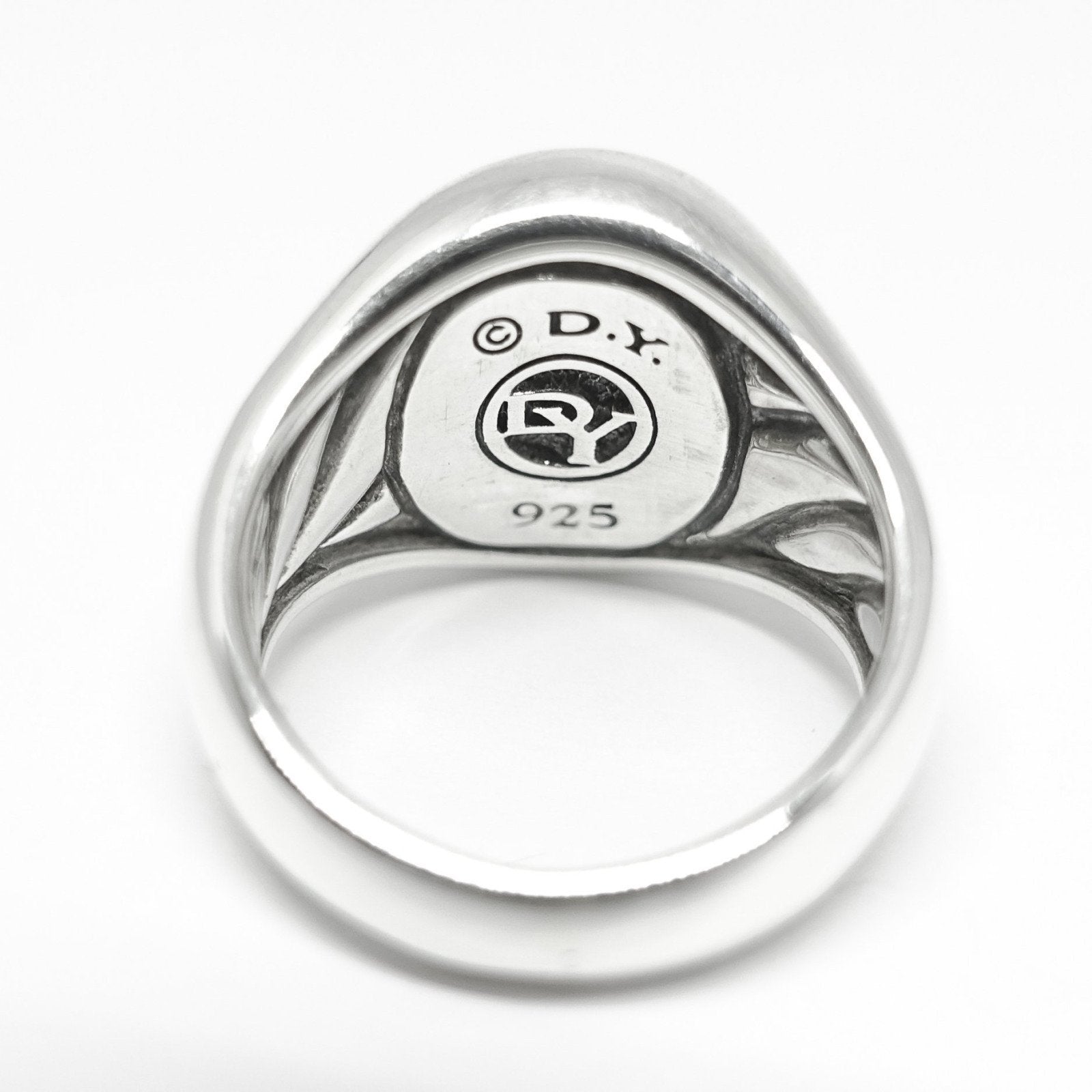 David Yurman Black Onyx Signet Ring