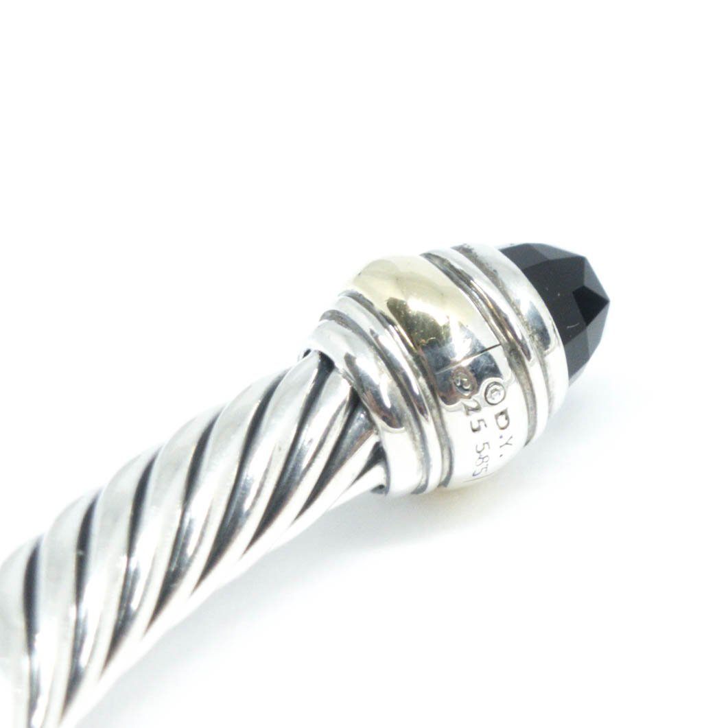 David Yurman Cable Classic Bracelet with Black Onyx