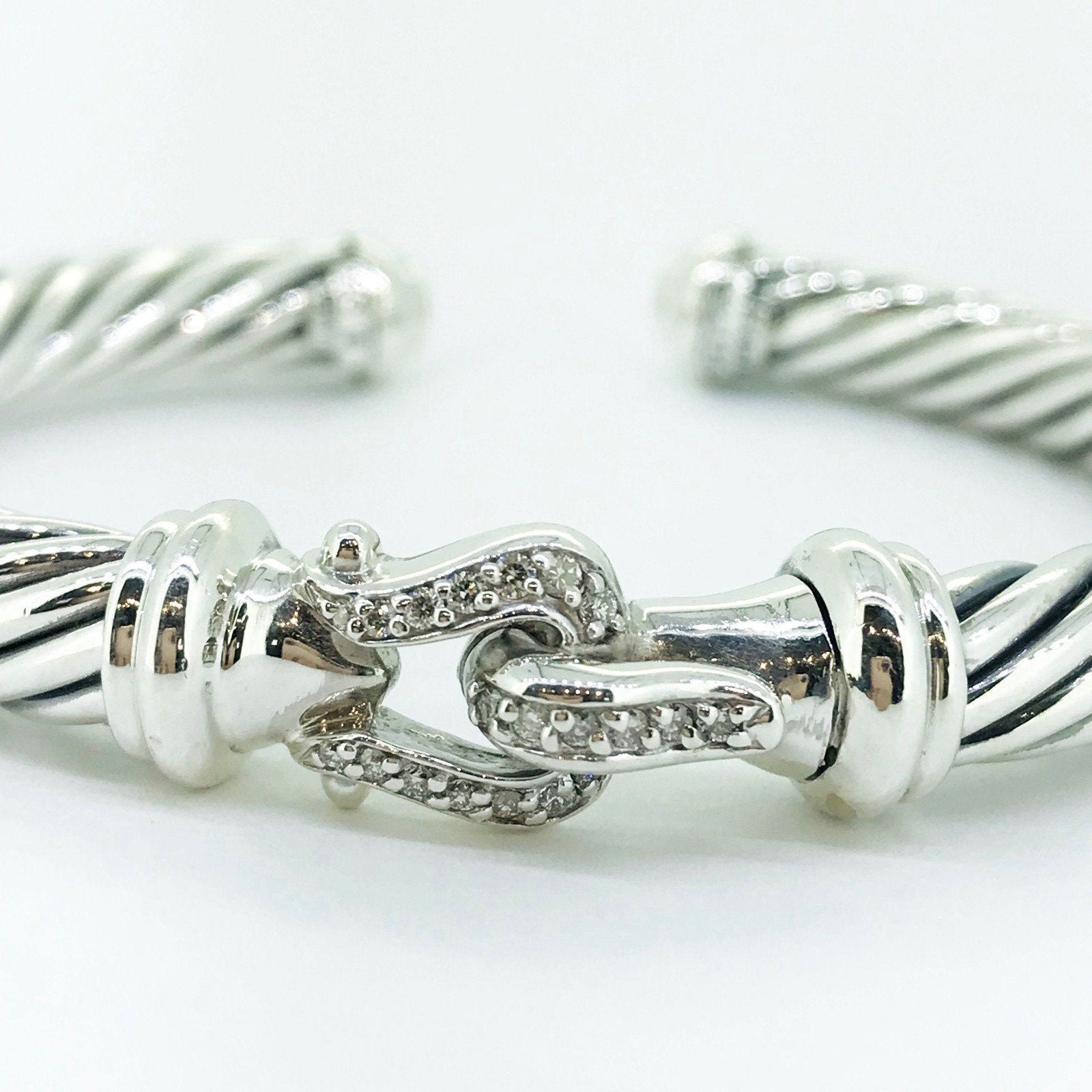 David Yurman Cable Classic Buckle Cuff Bracelet