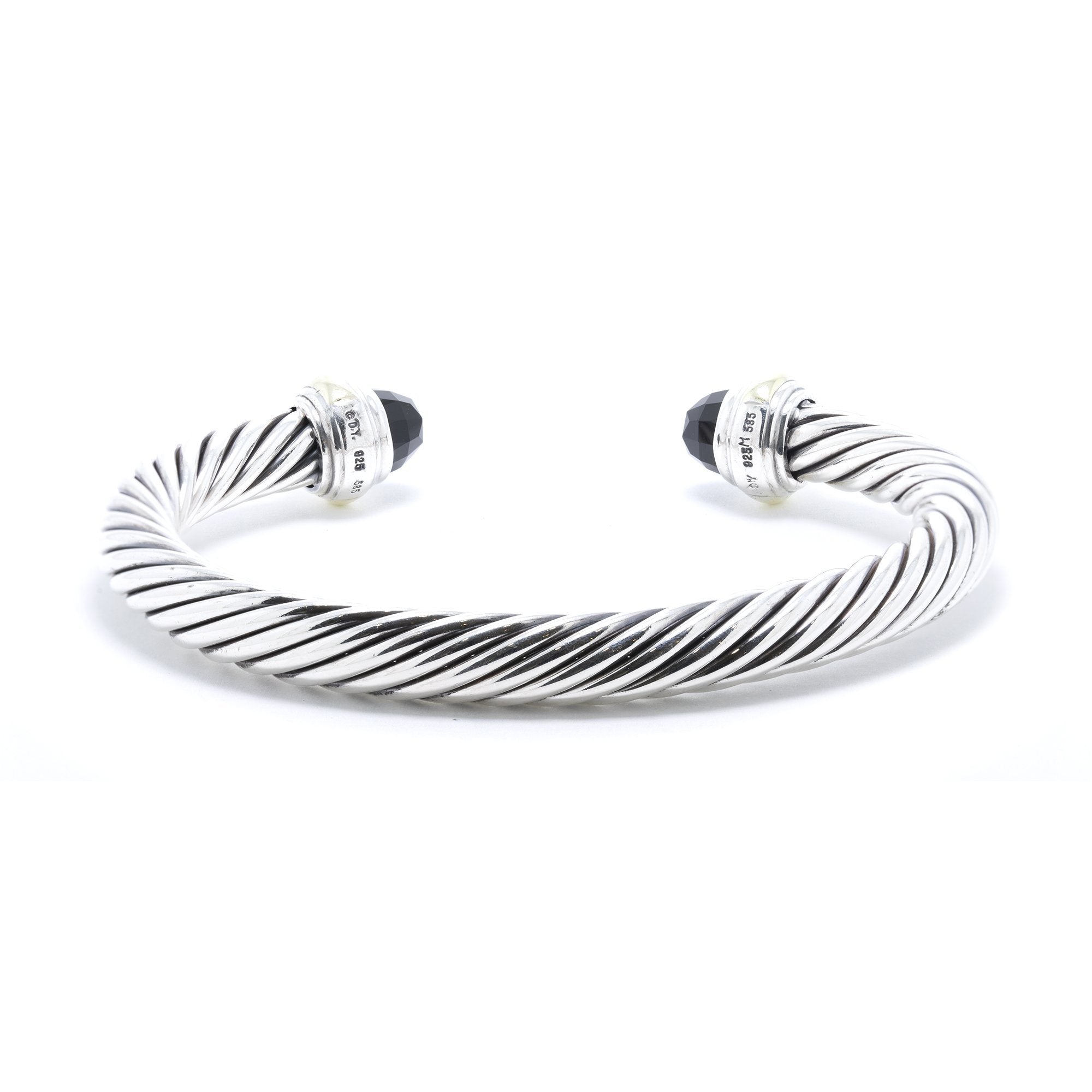 David Yurman Cable Classics Bracelet with Black Onyx