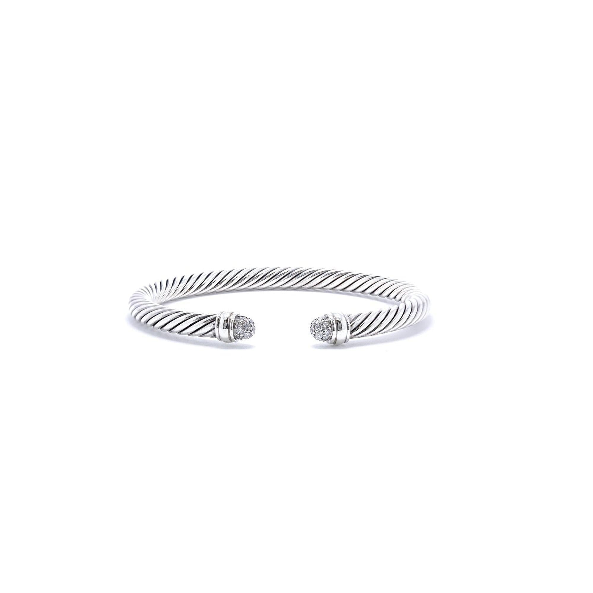 David Yurman Cable Classics Diamond Bracelet