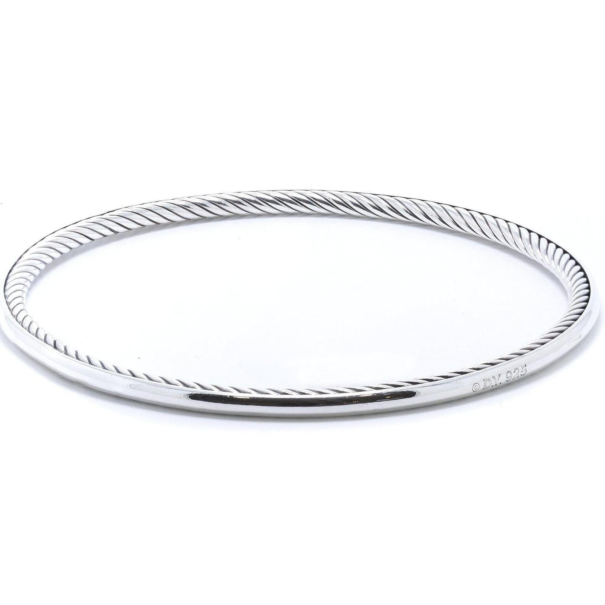 David Yurman Cable Collectibles Bangle Bracelet