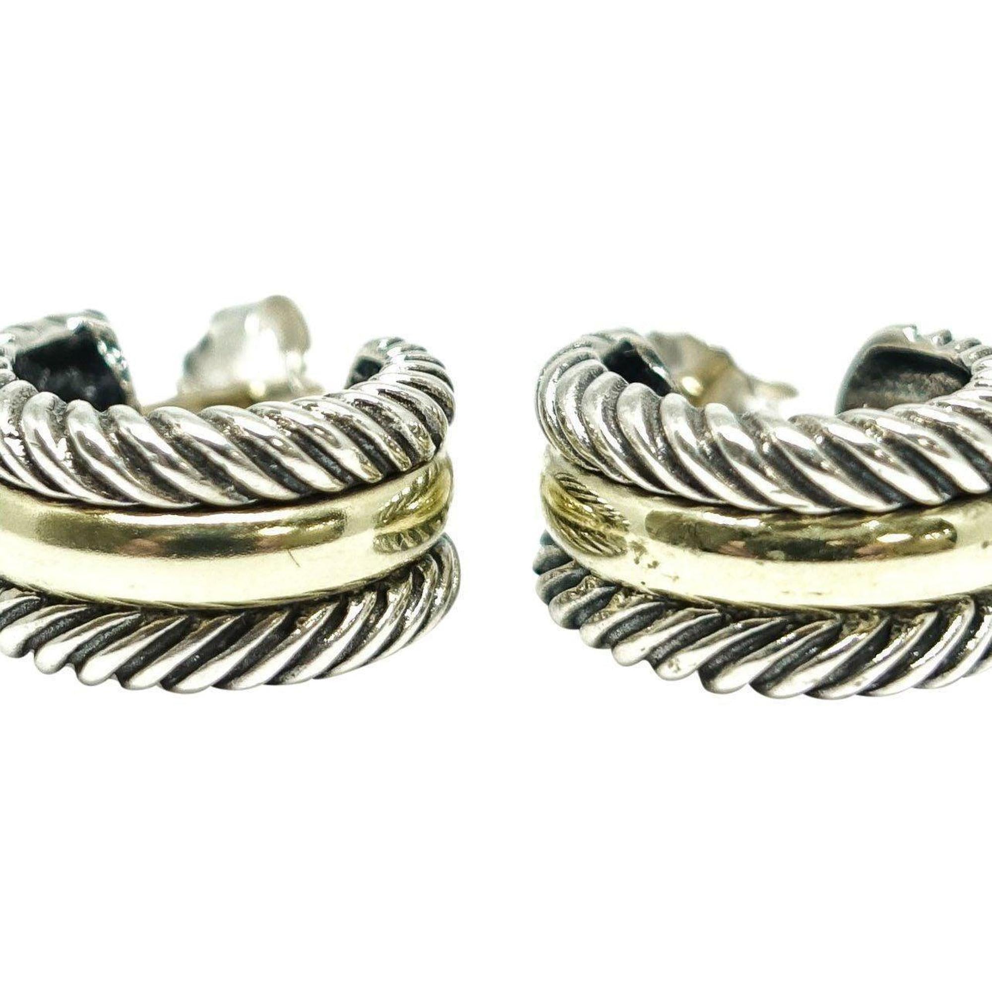 David Yurman Cable Collectibles Hoop Earrings