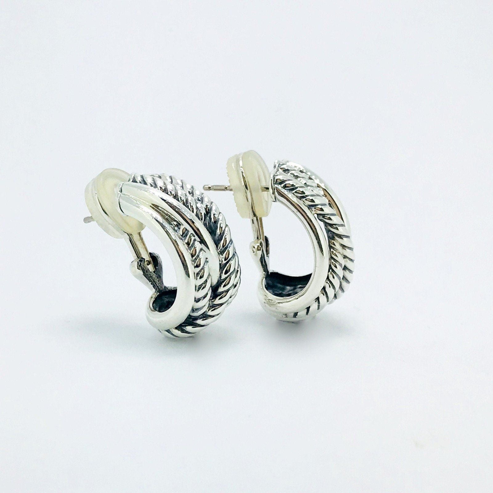 David Yurman Crossover Earrings