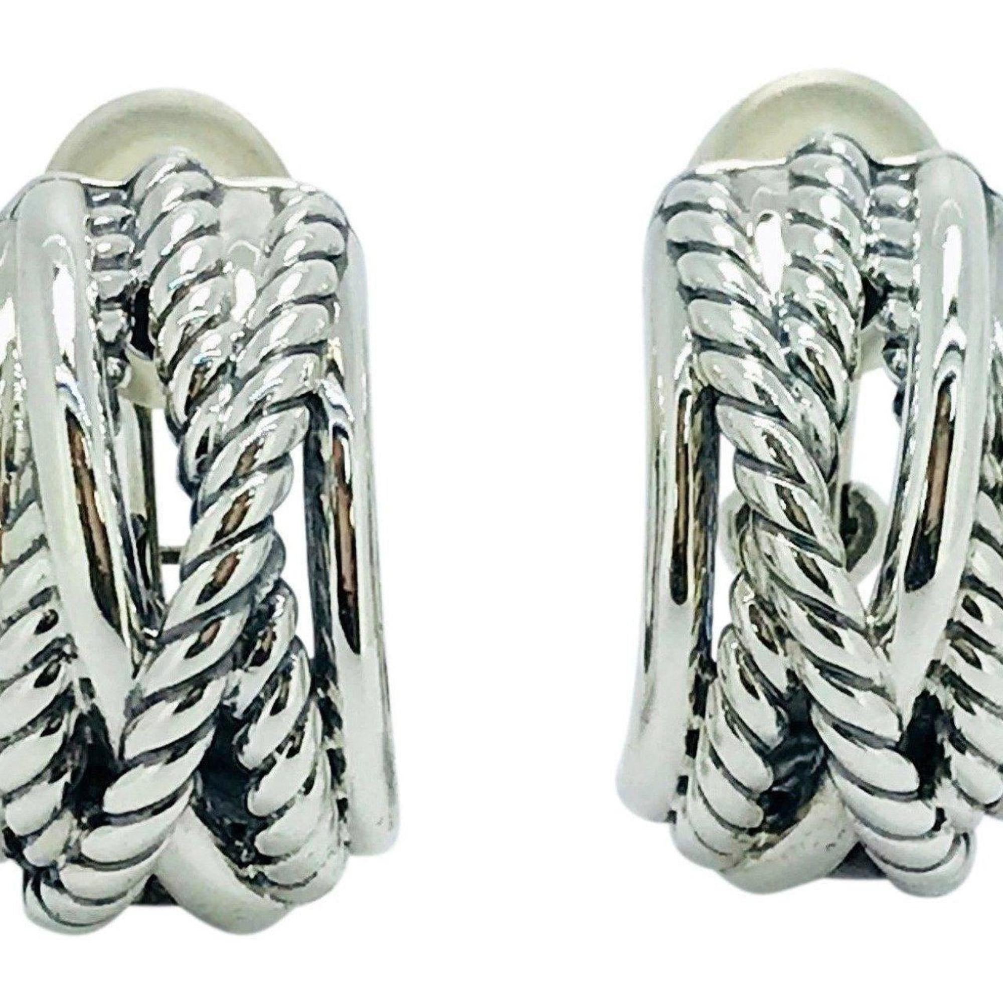 David Yurman Crossover Earrings